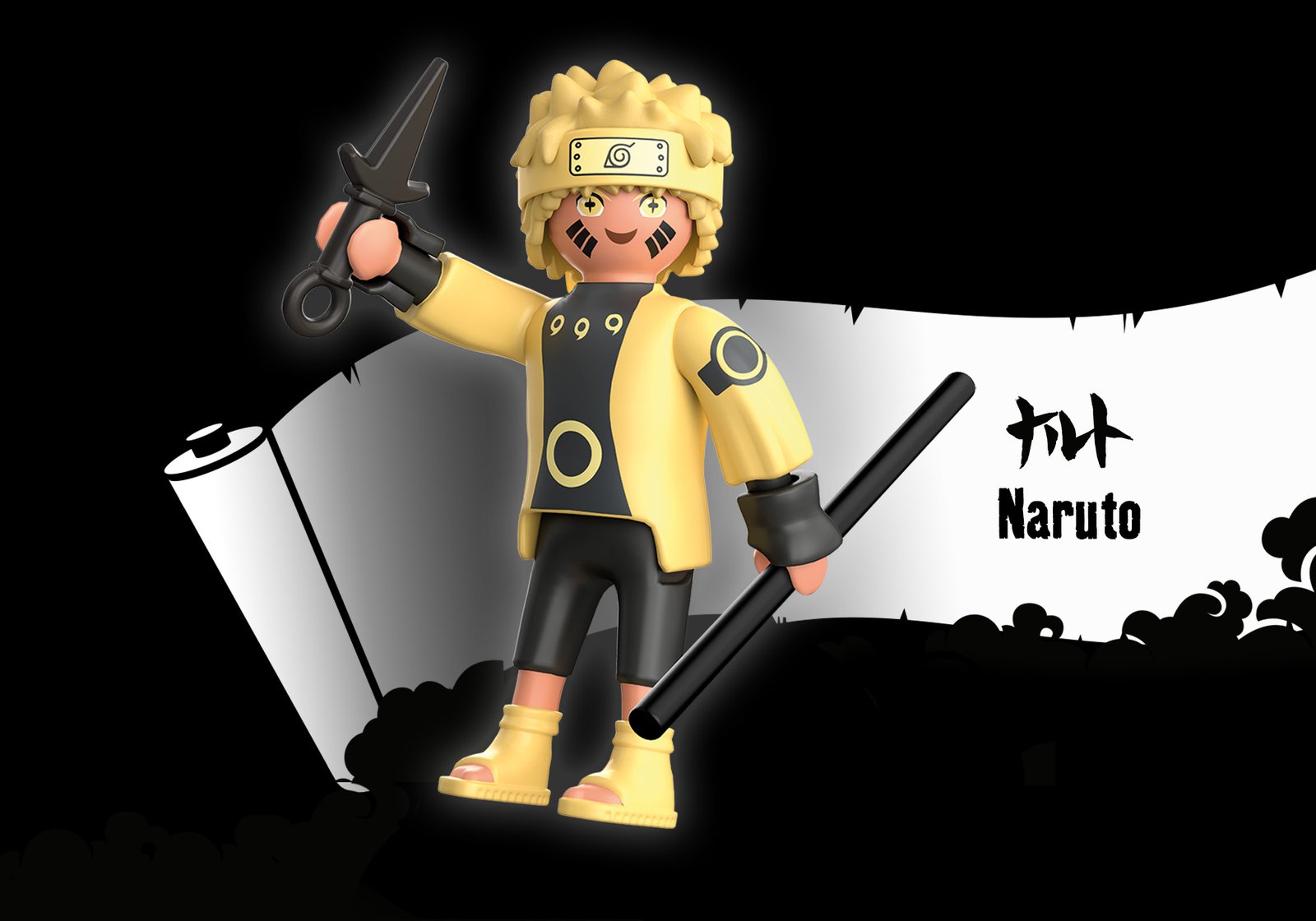 Playmobil 71100 Naruto Sage of the Six Paths Mode Figure Set นารูโตะ: นารูโตะโหมดเซียนหกวิถี ฟิกเกอร์เซ็ต