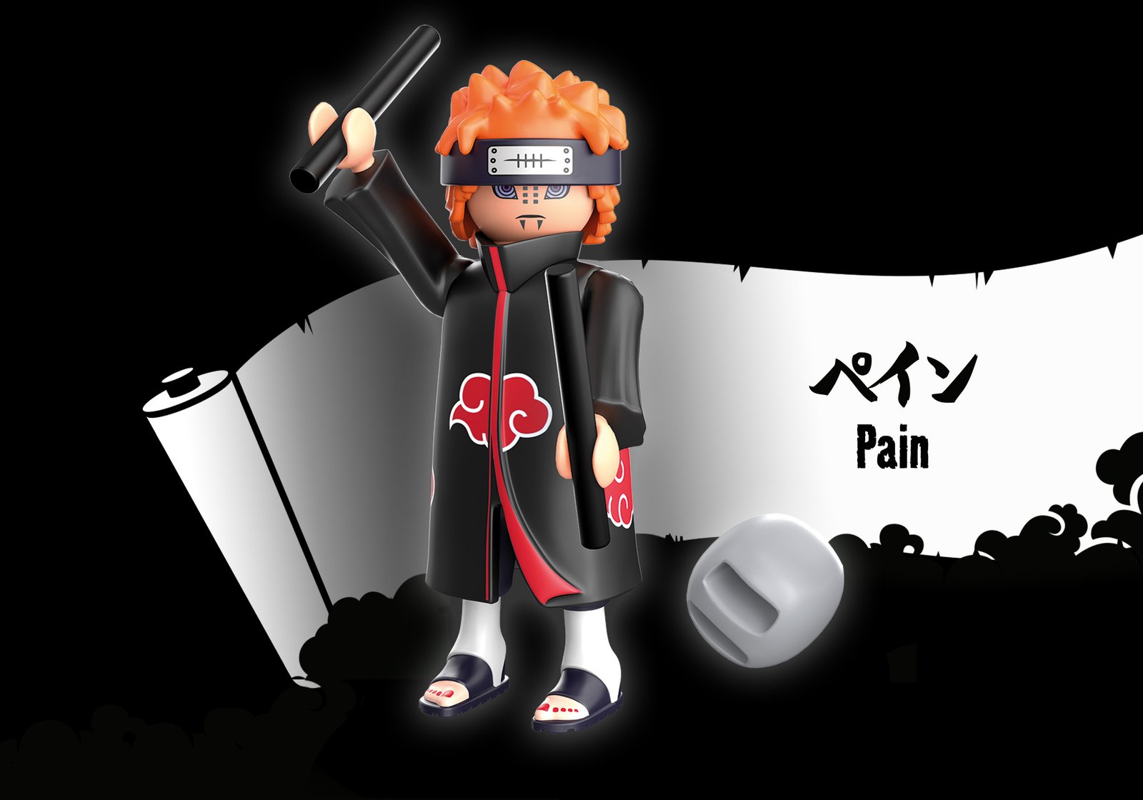 Playmobil 71108 Naruto: Pain Figure Set ของเล่นบทบาทสมมติ นารูโตะ: เพน ฟิกเกอร์เซ็ต