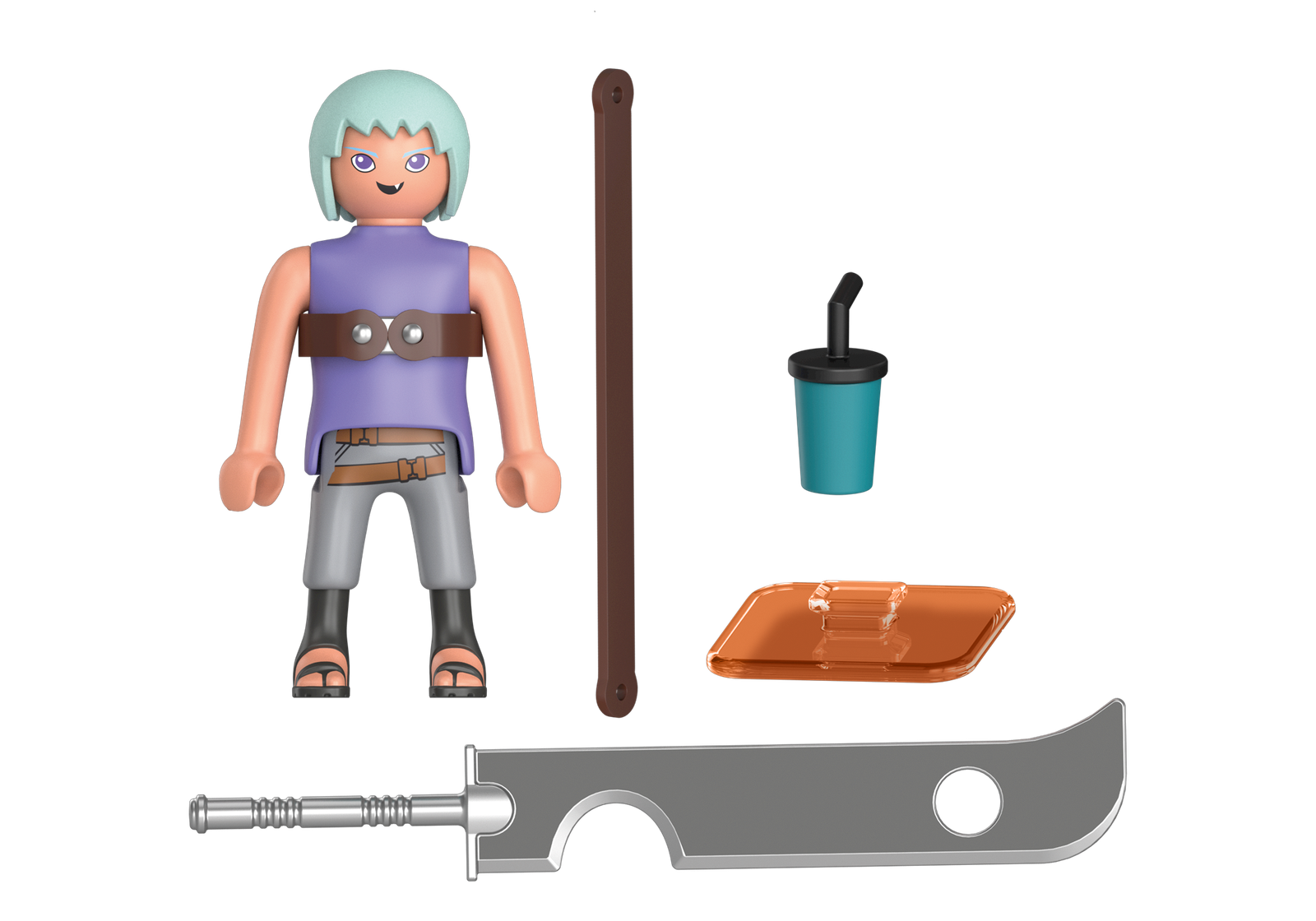 Playmobil 71112 Naruto: Suigetsu Figure Set นารูโตะ: ซุยเกะซึ ฟิกเกอร์เซ็ต - Image 3