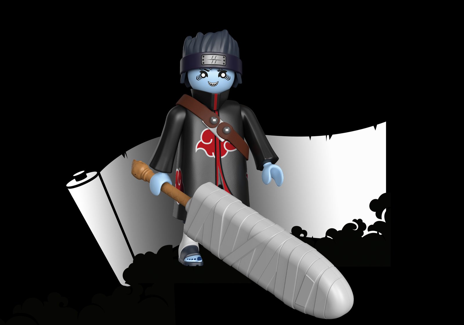 Playmobil 71117 Naruto: Kisame Figure Set นารูโตะ: คิซาเมะ ฟิกเกอร์เซ็ต