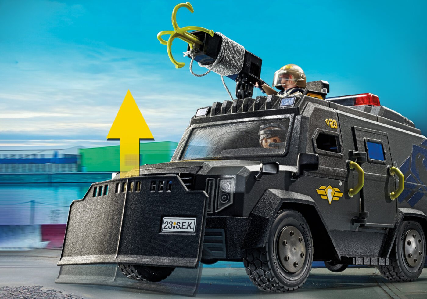 Playmobil 71144 Tactical Unit - All-Terrain Vehicle SWAT รถหุ้มเกราะ - Image 6