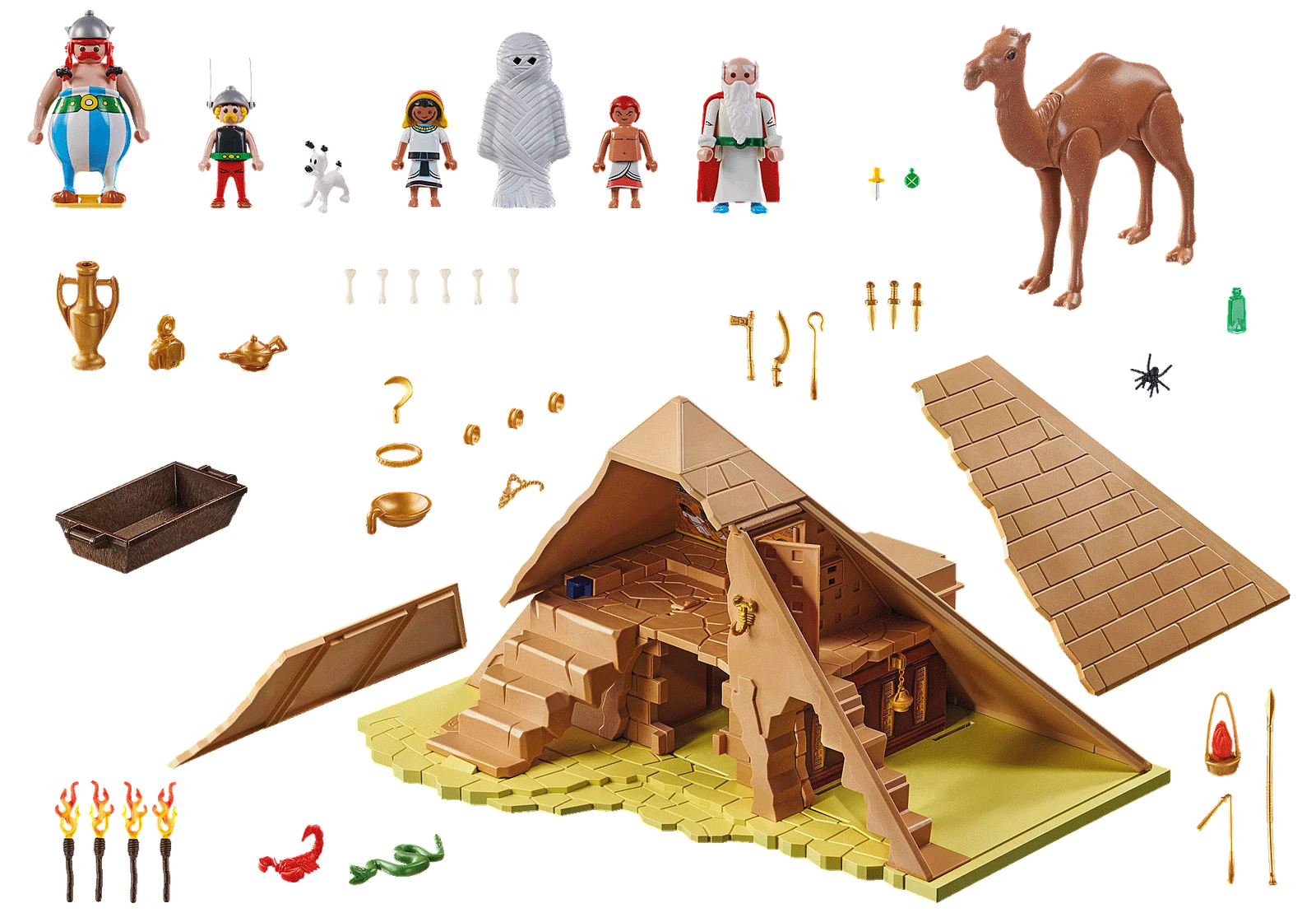 Playmobil 71148 Asterix: Pyramid of the Pharaoh แอสเทอริกซ์ ปิรามิดของฟาโรห์ - Image 3