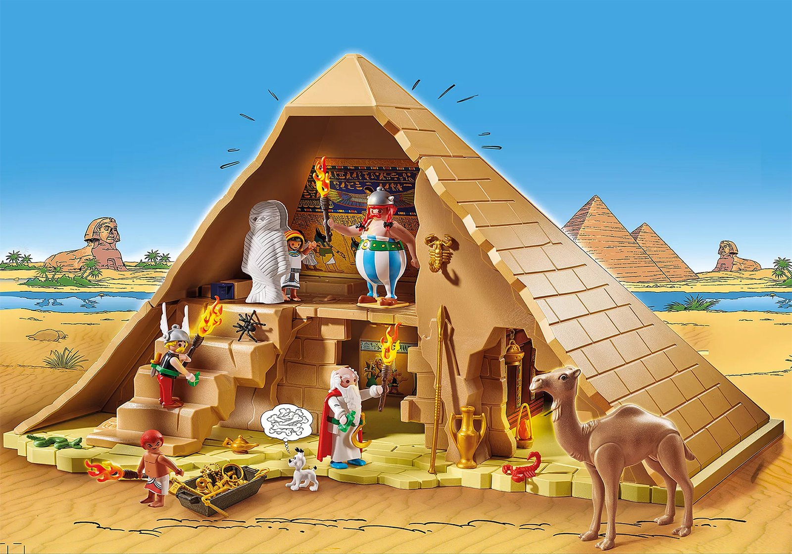 Playmobil 71148 Asterix: Pyramid of the Pharaoh แอสเทอริกซ์ ปิรามิดของฟาโรห์