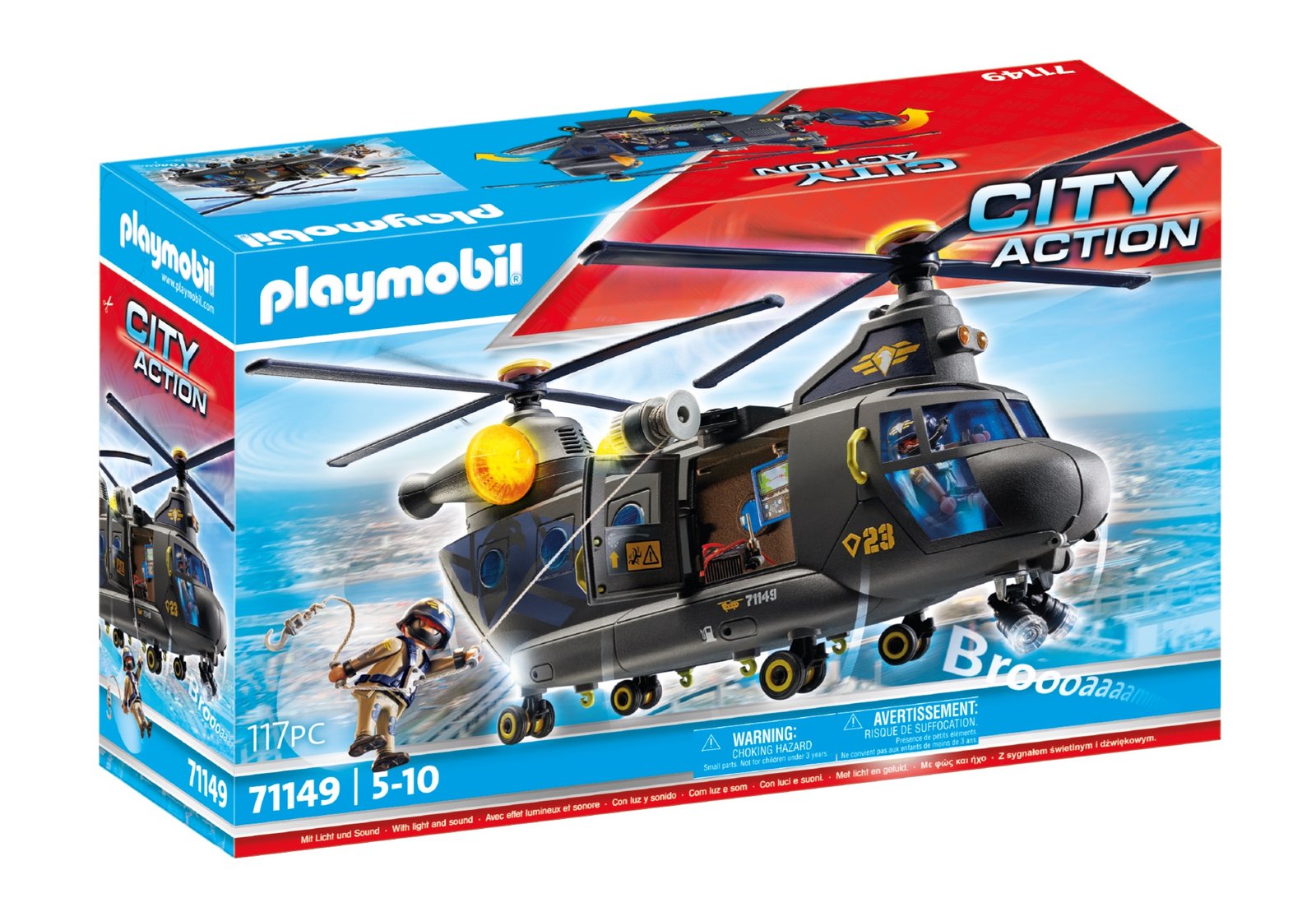 Playmobil 71149 Tactical Unit - Rescue Aircraft SWAT เครื่องบินกู้ภัย - Image 2