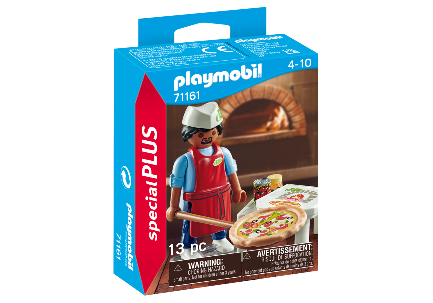 Alternative view of Playmobil 71161 Special plus Pizza Chef สเปเชียล เชฟพิซซ่า