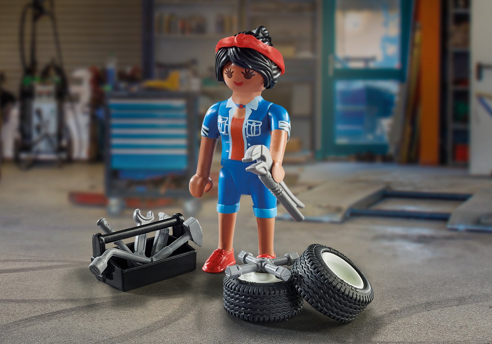 Playmobil 71164 Special plus Mechanic ของเล่นบทบาทสมมติ สเปเชียล ช่างเครื่อง