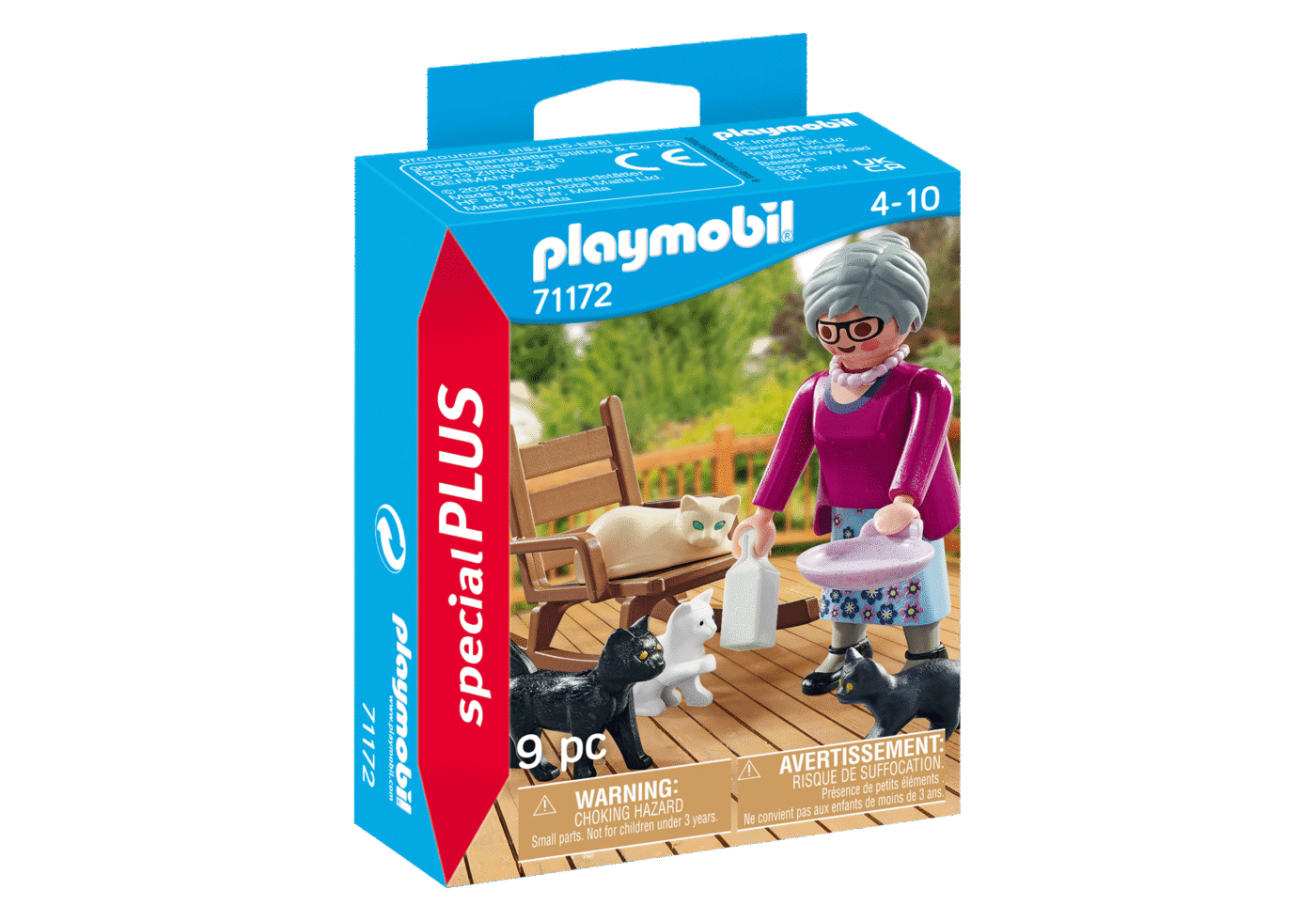 Alternative view of Playmobil 71172 Special Plus Woman with Cats สเปเชียล ผู้หญิงกับแมว