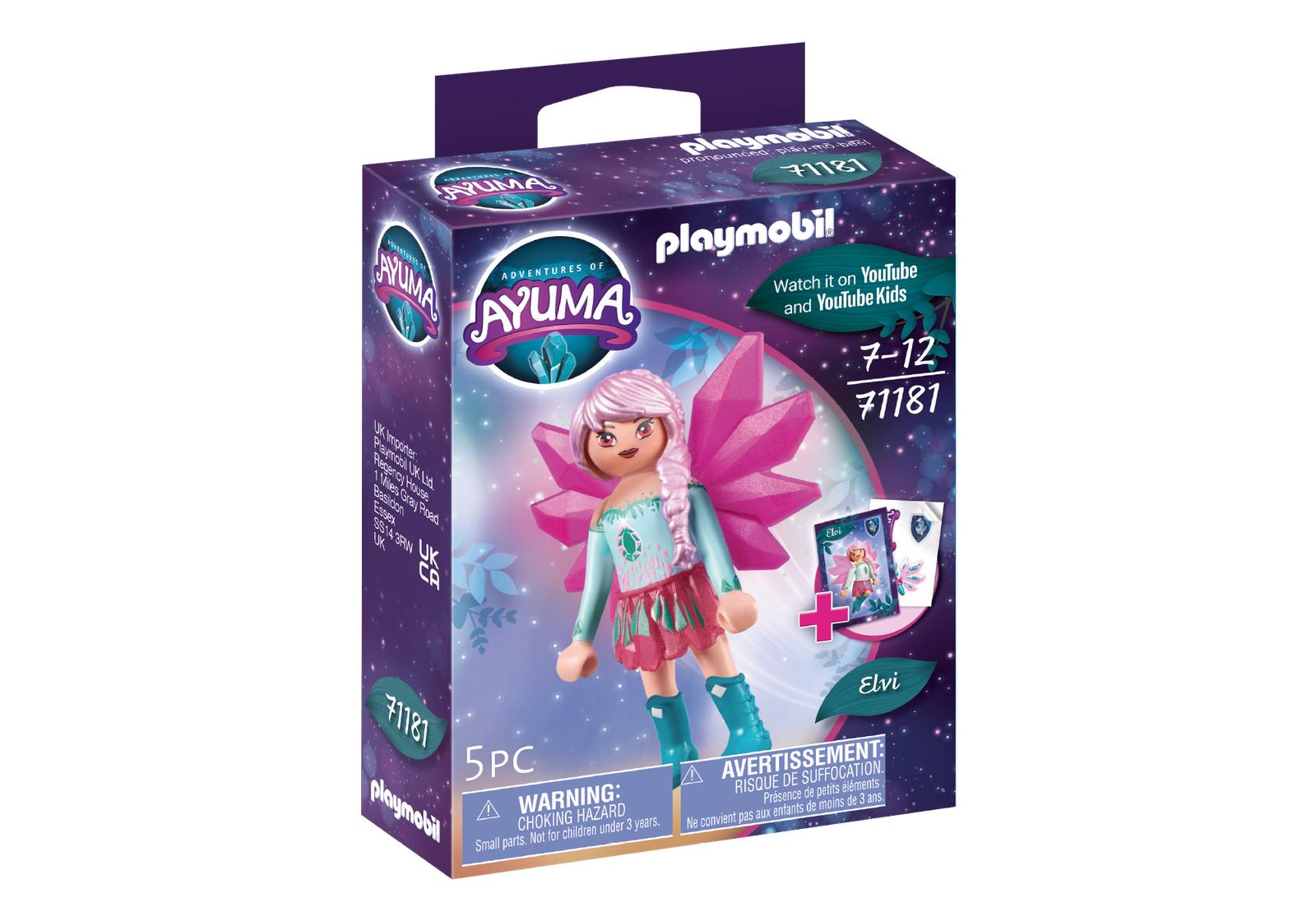 Playmobil 71181 AYUMA IV Crystal Fairy Elvi อายูมา นางฟ้าคริสตัลเอลวี่ - Image 2