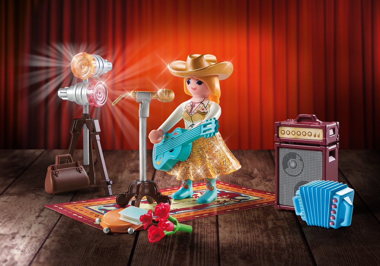 Playmobil 71184 Country Singer Gift Set ชุดของขวัญ นักร้องลูกทุ่ง