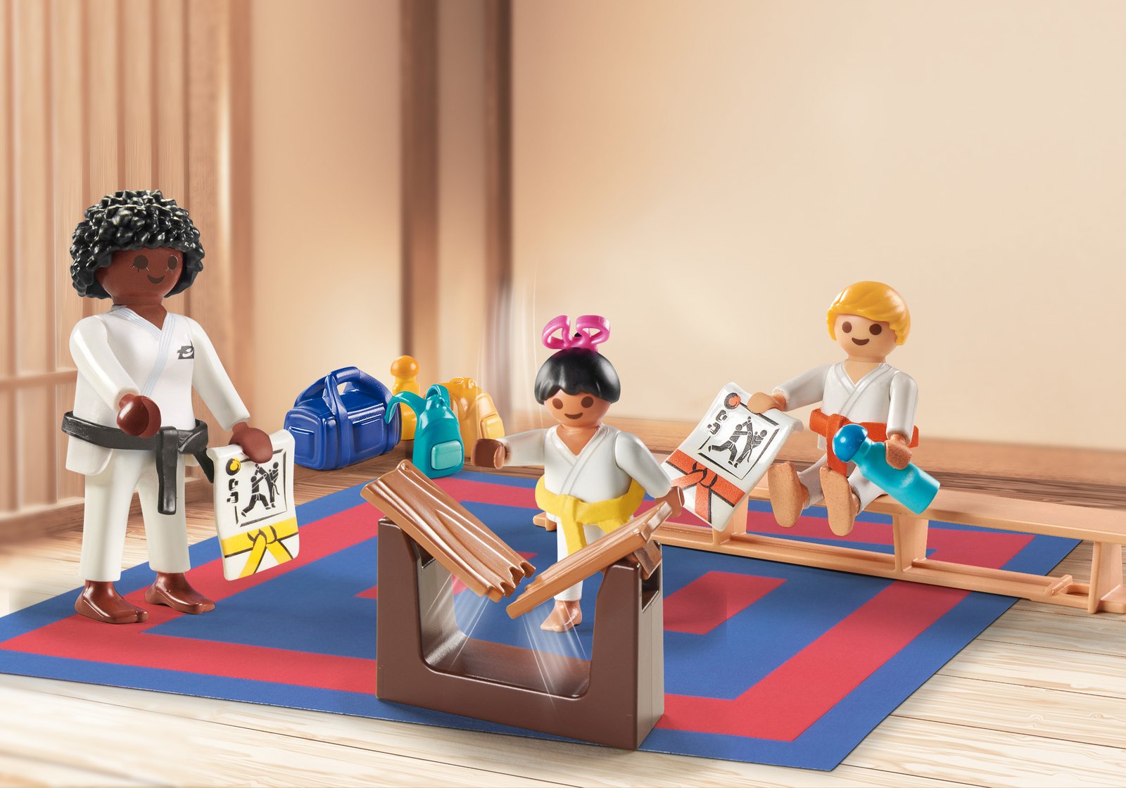 Playmobil 71186 Karate Class Gift Set ชุดของขวัญ คลาสคาราเต้