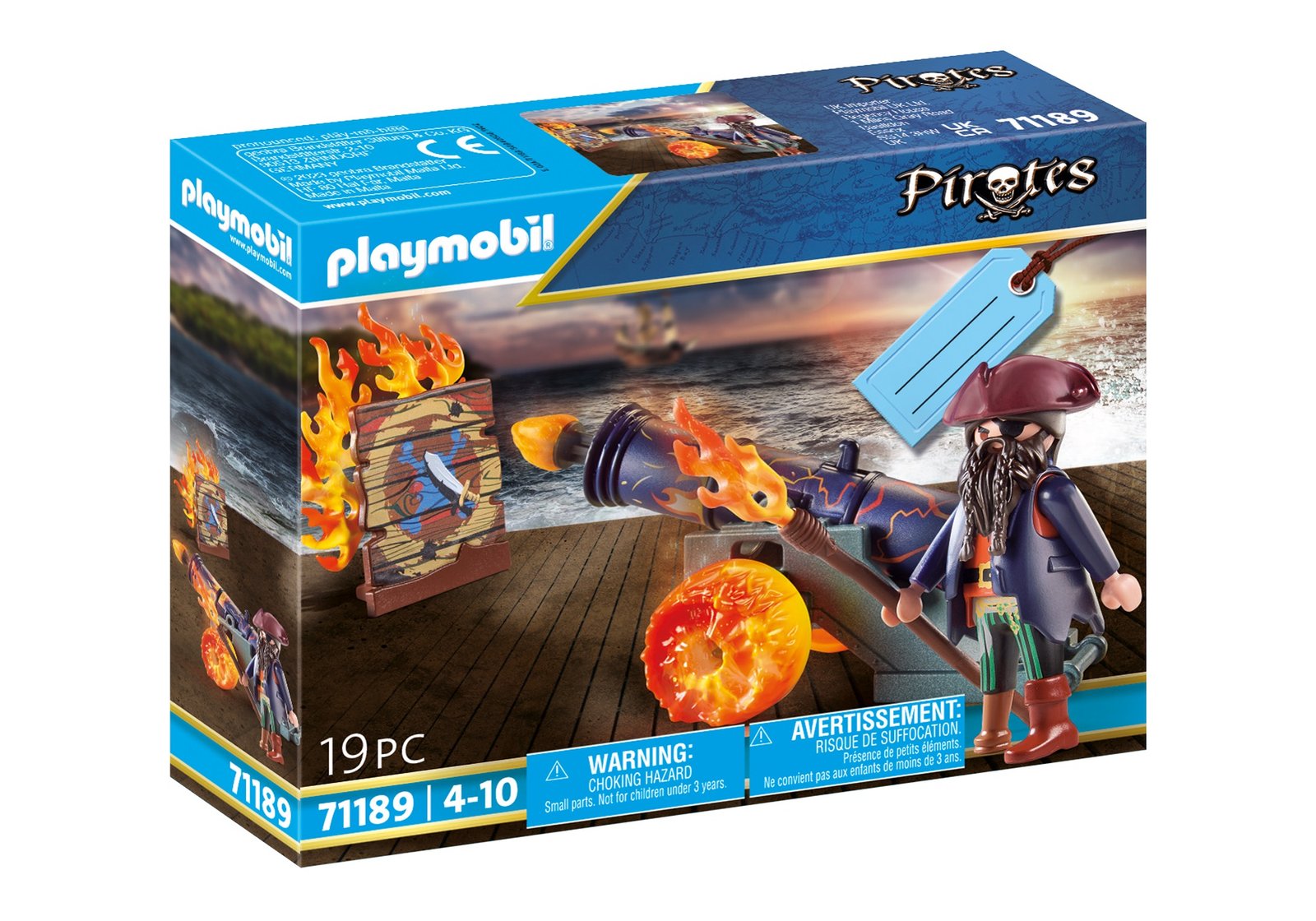 Playmobil 71189 Pirate with Cannon Gift Set ชุดของขวัญ โจรสลัดกับปืนใหญ่ - Image 2