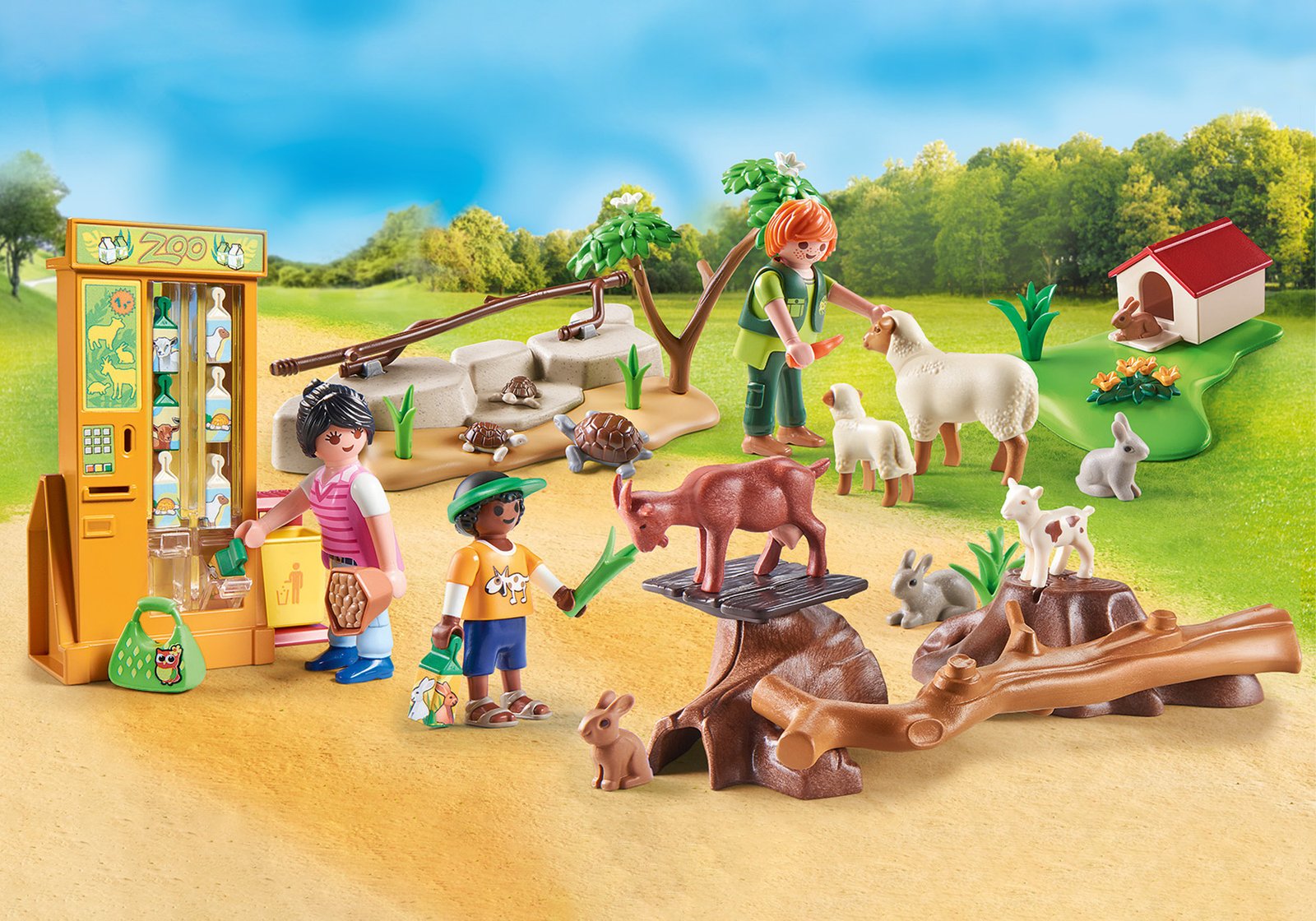 Playmobil 71191 Promo Pack Petting Zoo โปรโมแพ็ค สวนสัตว์เล็ก