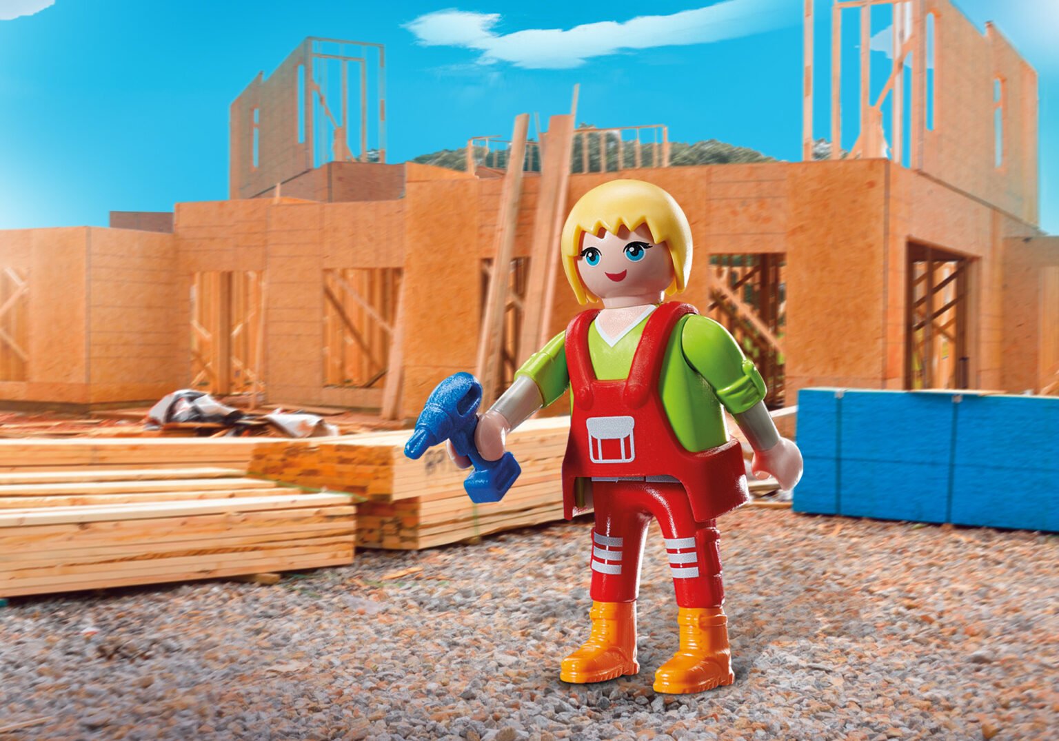 Playmobil 71196 Playmo Friends Maintenance Person เฟรนด์ ช่างซ่อมบำรุง