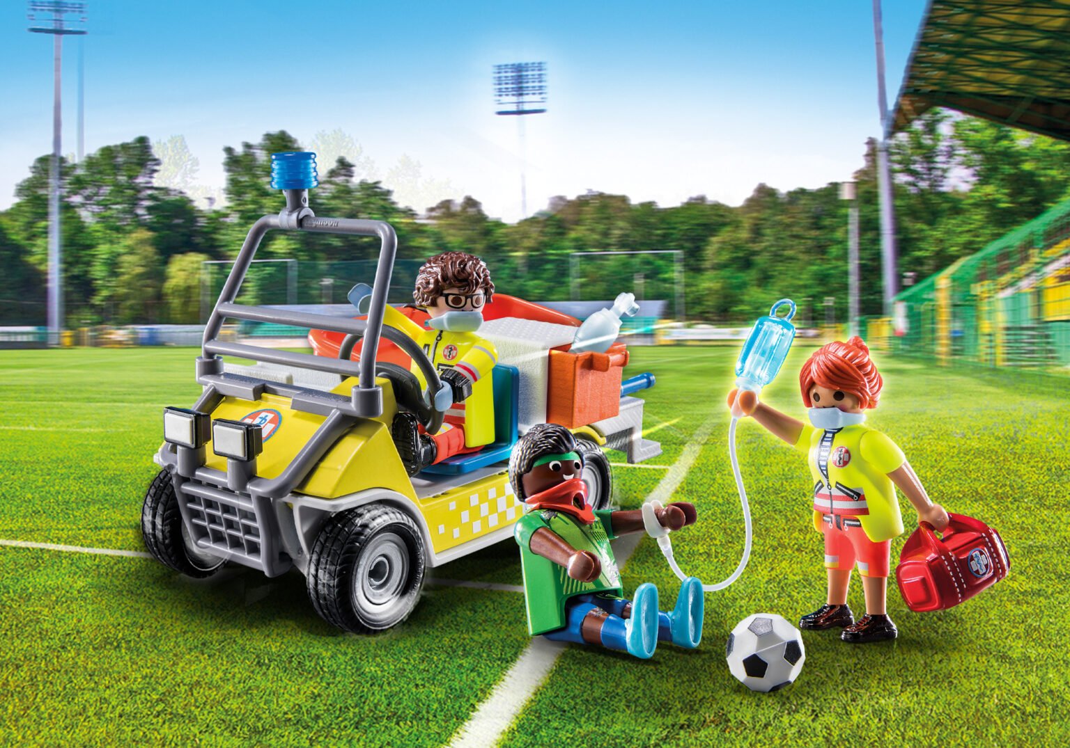 Playmobil 71204 Rescue Cart กู้ภัย รถกู้ภัย