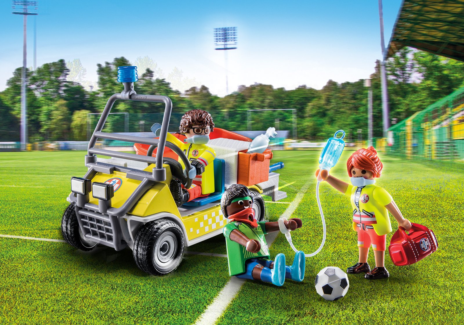 Playmobil 71204 Rescue Cart กู้ภัย รถกู้ภัย