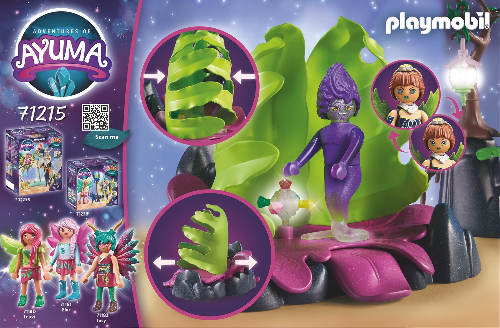 Playmobil 71215 AYUMA IV Mystical Leaf Trap อายูมา กับดักใบไม้อาถรรพ์ - Image 4