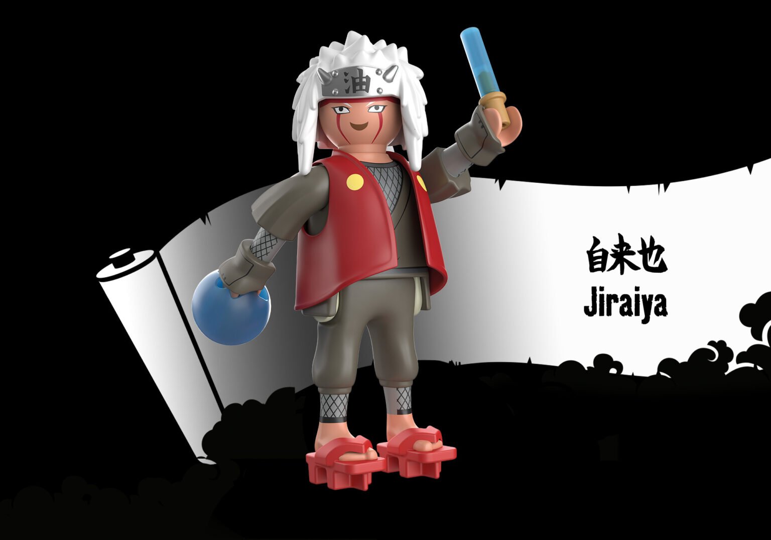 Playmobil 71219 Naruto: Jiraiya Figure Set นารูโตะ: จิไรยะ ฟิกเกอร์เซ็ต