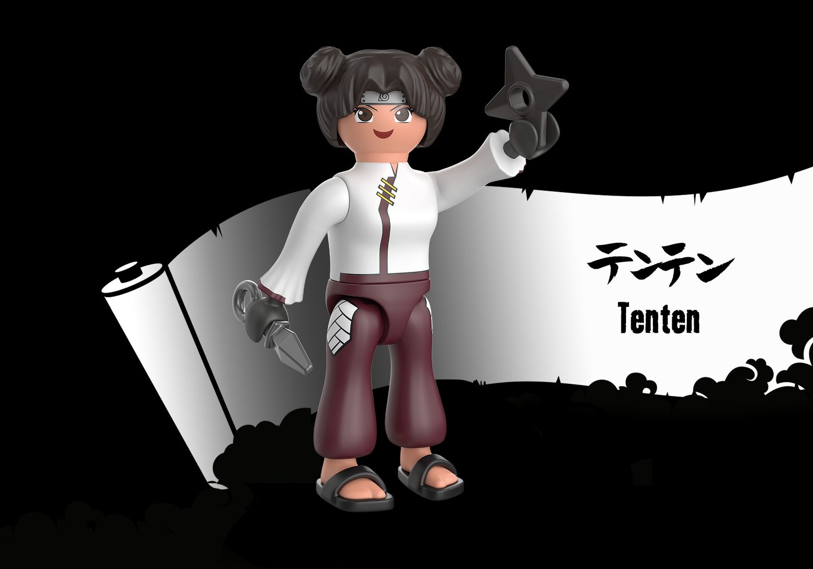 Playmobil 71220 Naruto: Tenten Figure Set นารูโตะ: เท็นเท็น ฟิกเกอร์เซ็ต