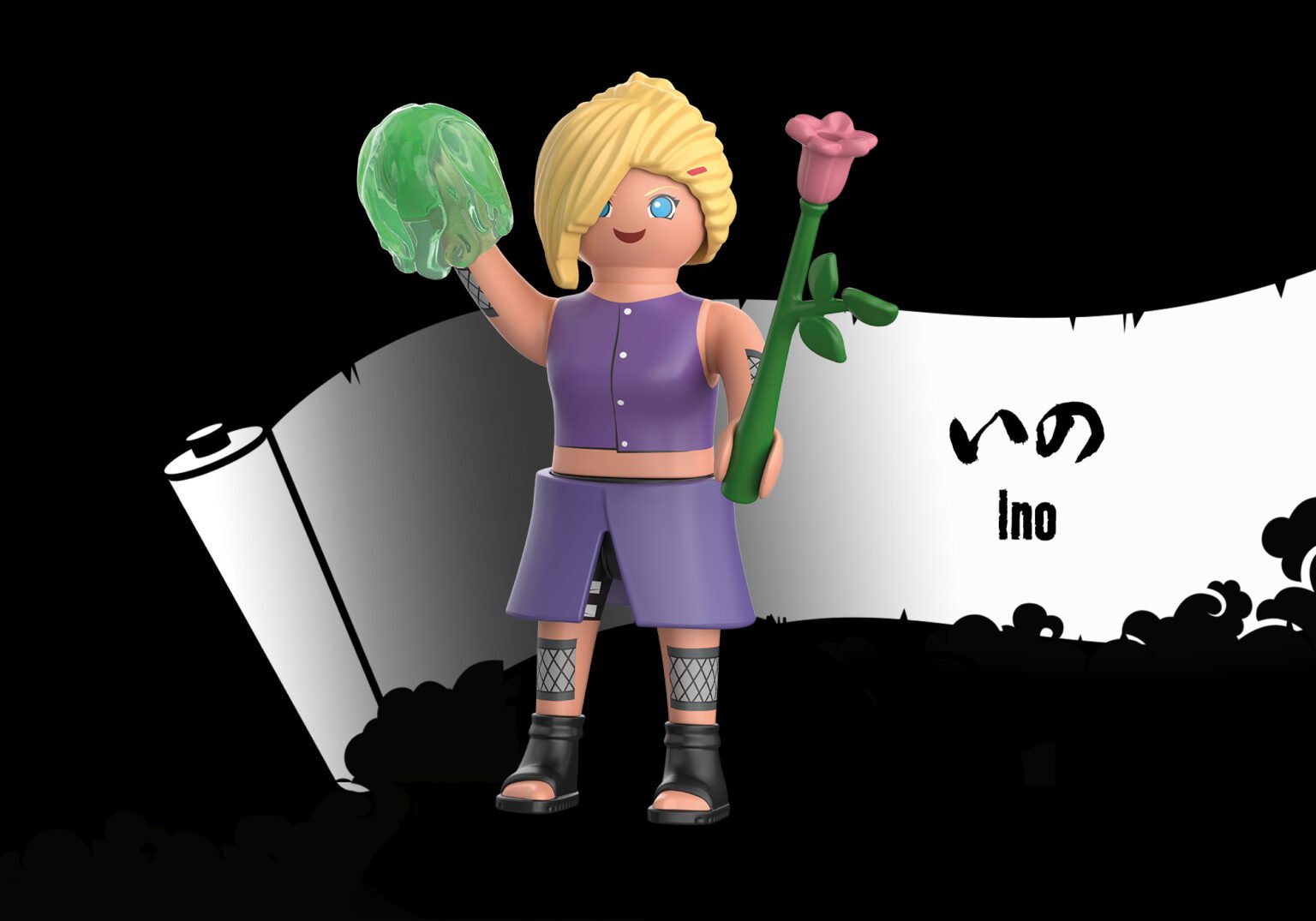 Playmobil 71221 Naruto: Ino Figure Set นารูโตะ: อิโนะ ฟิกเกอร์เซ็ต