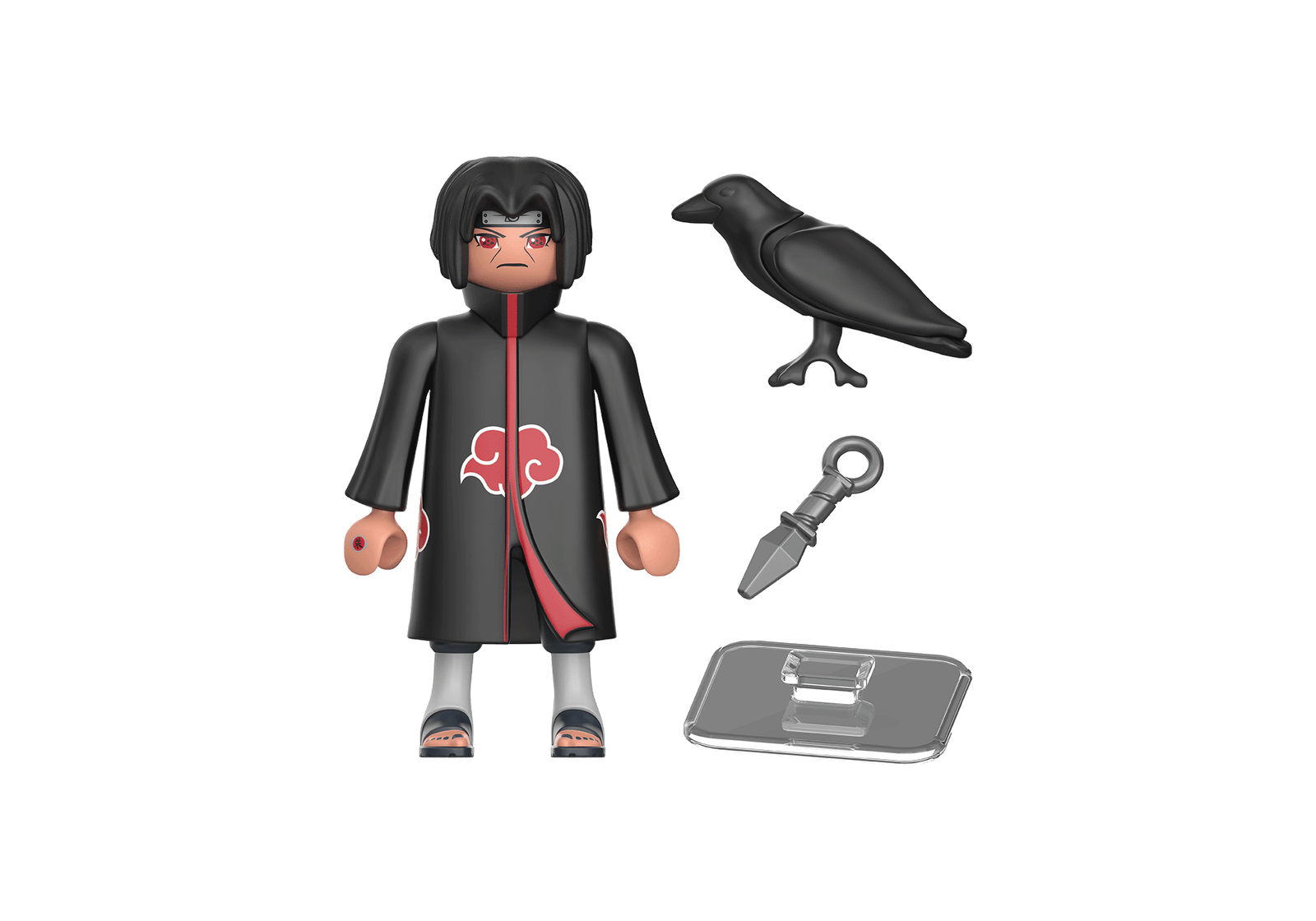 Playmobil 71226 Naruto: Itachi Akatsuki Figure Set นารูโตะ: อิทาจิชุดแสงอุษา ฟิกเกอร์เซ็ต - Image 3