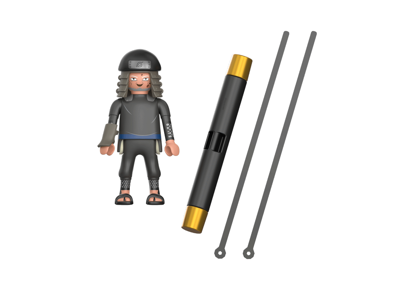 Playmobil 71227 Naruto: Hiruzen Figure Set นารูโตะ: ฮิรุเซน ฟิกเกอร์เซ็ต - Image 3