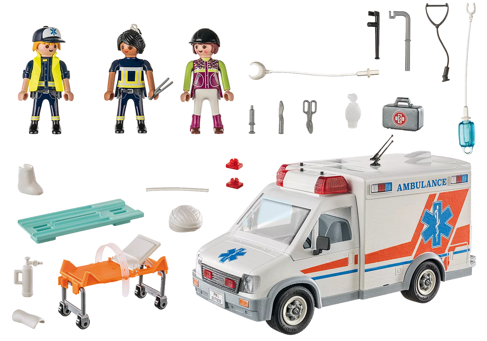 Playmobil 71232 Special Cars Ambulance สเปเชียลคาร์ รถพยาบาล - Image 3