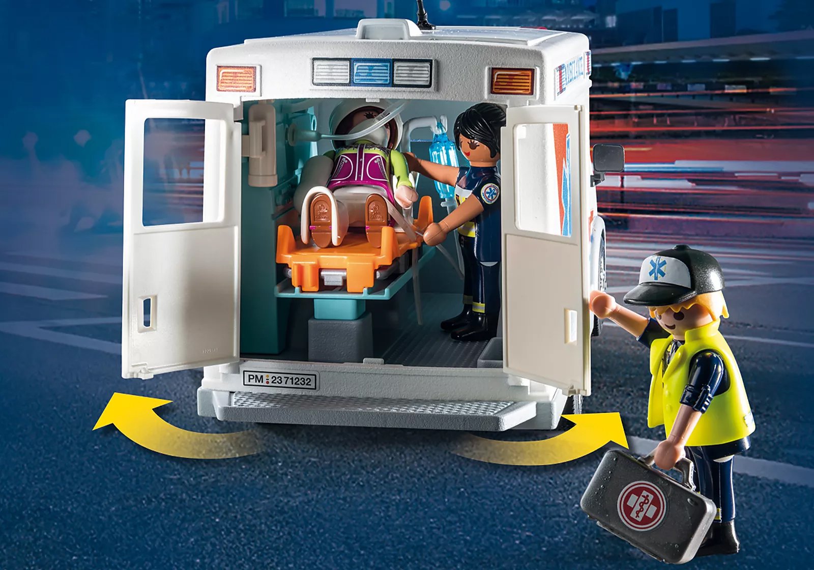 Playmobil 71232 Special Cars Ambulance สเปเชียลคาร์ รถพยาบาล - Image 5
