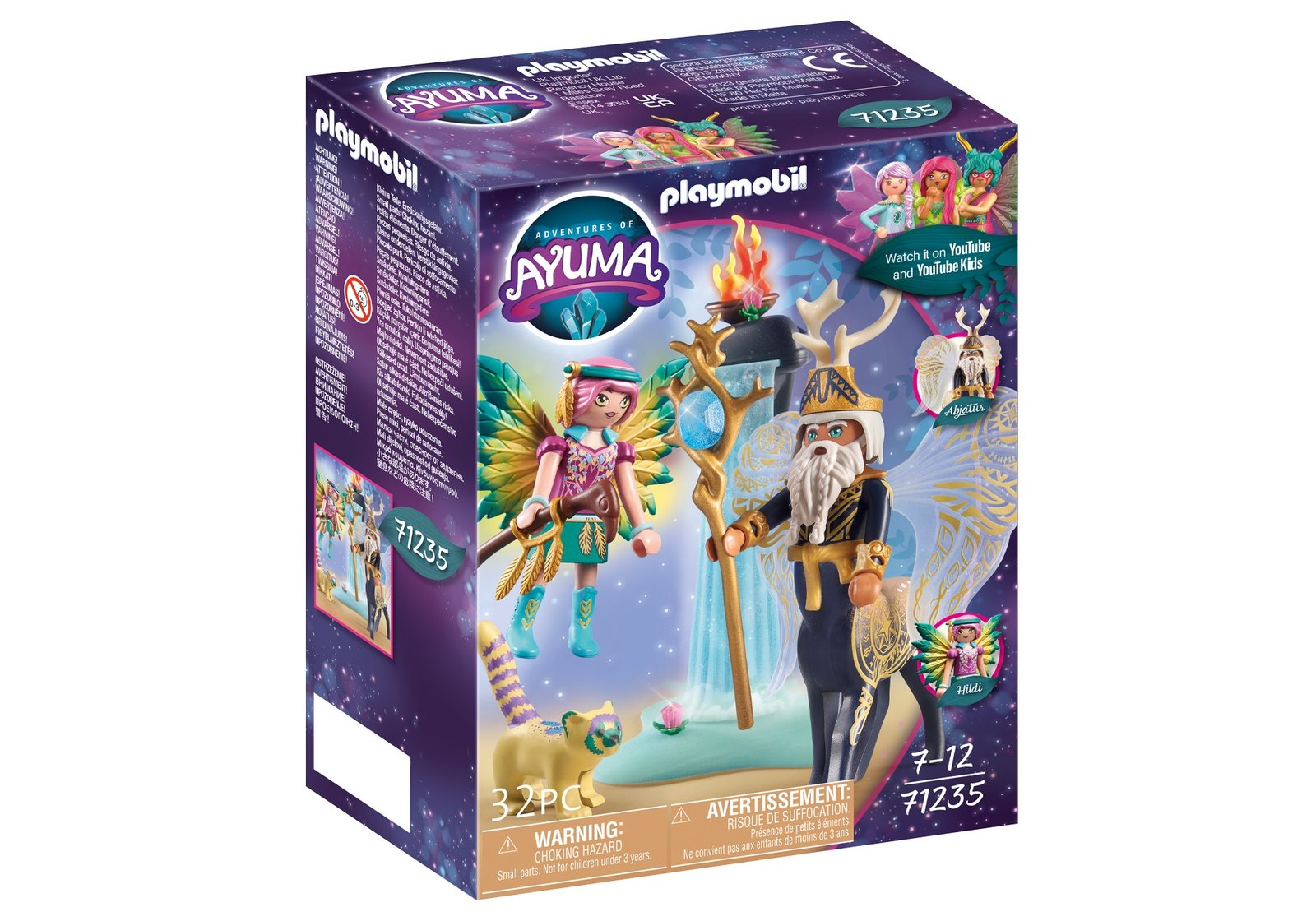 Playmobil 71235 AYUMA IV Abjatus with Knight Fairy Hildi อายูมา อับจาตุสกับนางฟ้าผู้พิทักษ์ฮิลดิ - Image 2