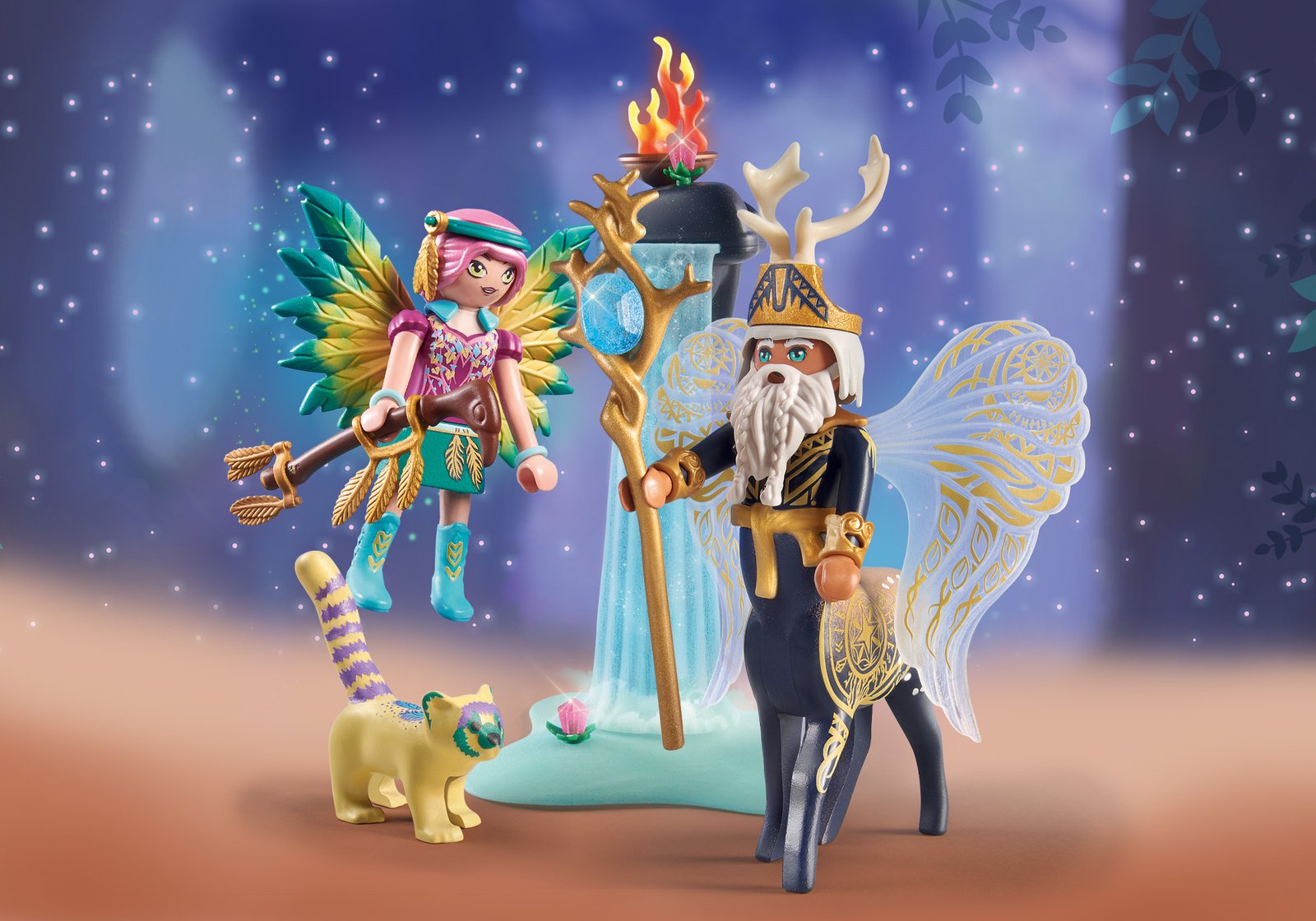 Playmobil 71235 AYUMA IV Abjatus with Knight Fairy Hildi อายูมา อับจาตุสกับนางฟ้าผู้พิทักษ์ฮิลดิ