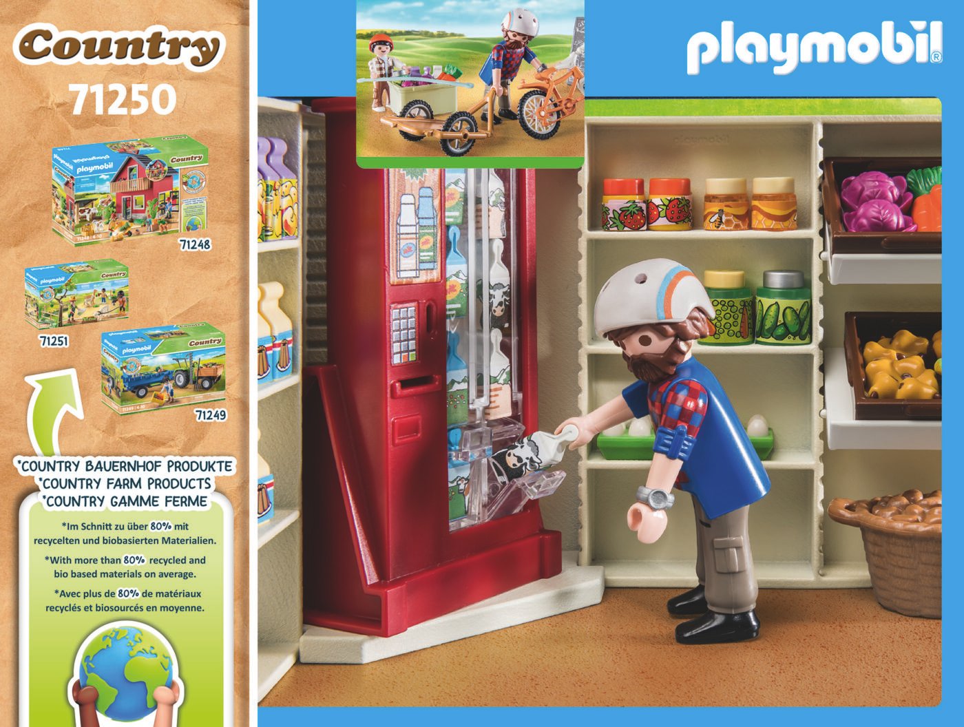 Playmobil 71250 Farm Country Farm Shop ฟาร์ม ร้านขายของจากฟาร์ม - Image 4
