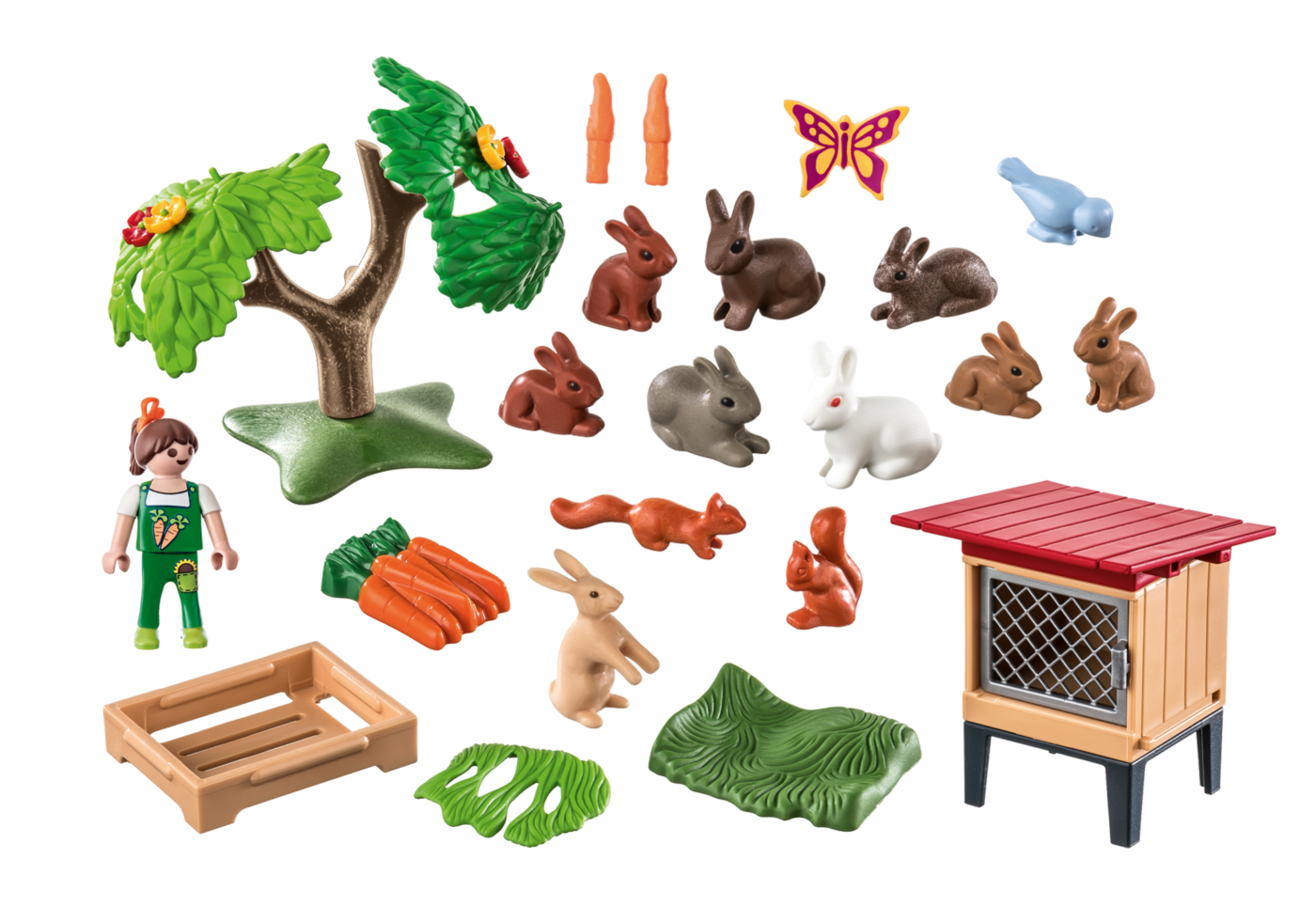 Playmobil 71252 Farm Rabbit Hutch ฟาร์ม บ้านกระต่าย - Image 3