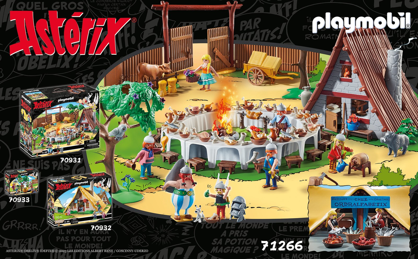 Playmobil 71266 Asterix: Hut of Unhygienix แอสเทอริกซ์ กระท่อม Unhygienix - Image 4