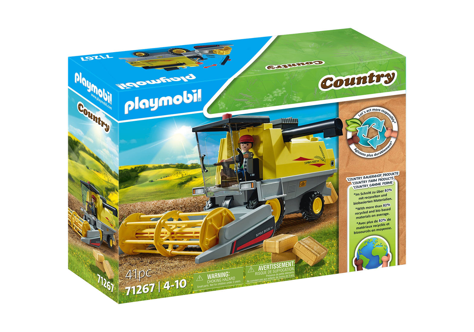 Playmobil 71267 Exclusive Harvester เอ็กซ์คลูซีฟ รถเกี่ยวข้าว - Image 2