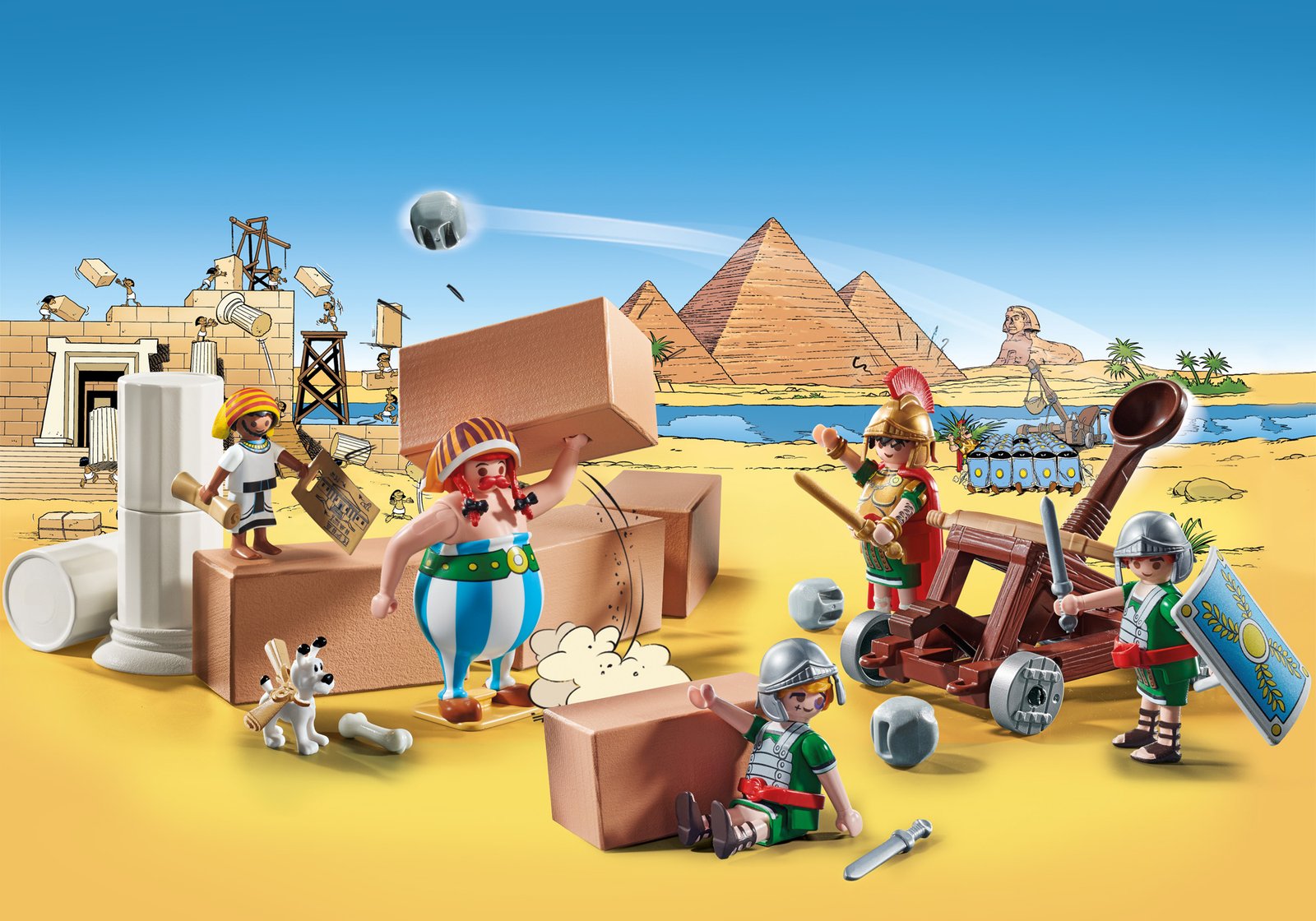Playmobil 71268 Asterix: Edifis and the Battle of the Palace แอสเทอริกซ์ Edifis และการต่อสู้ของพระราชวัง