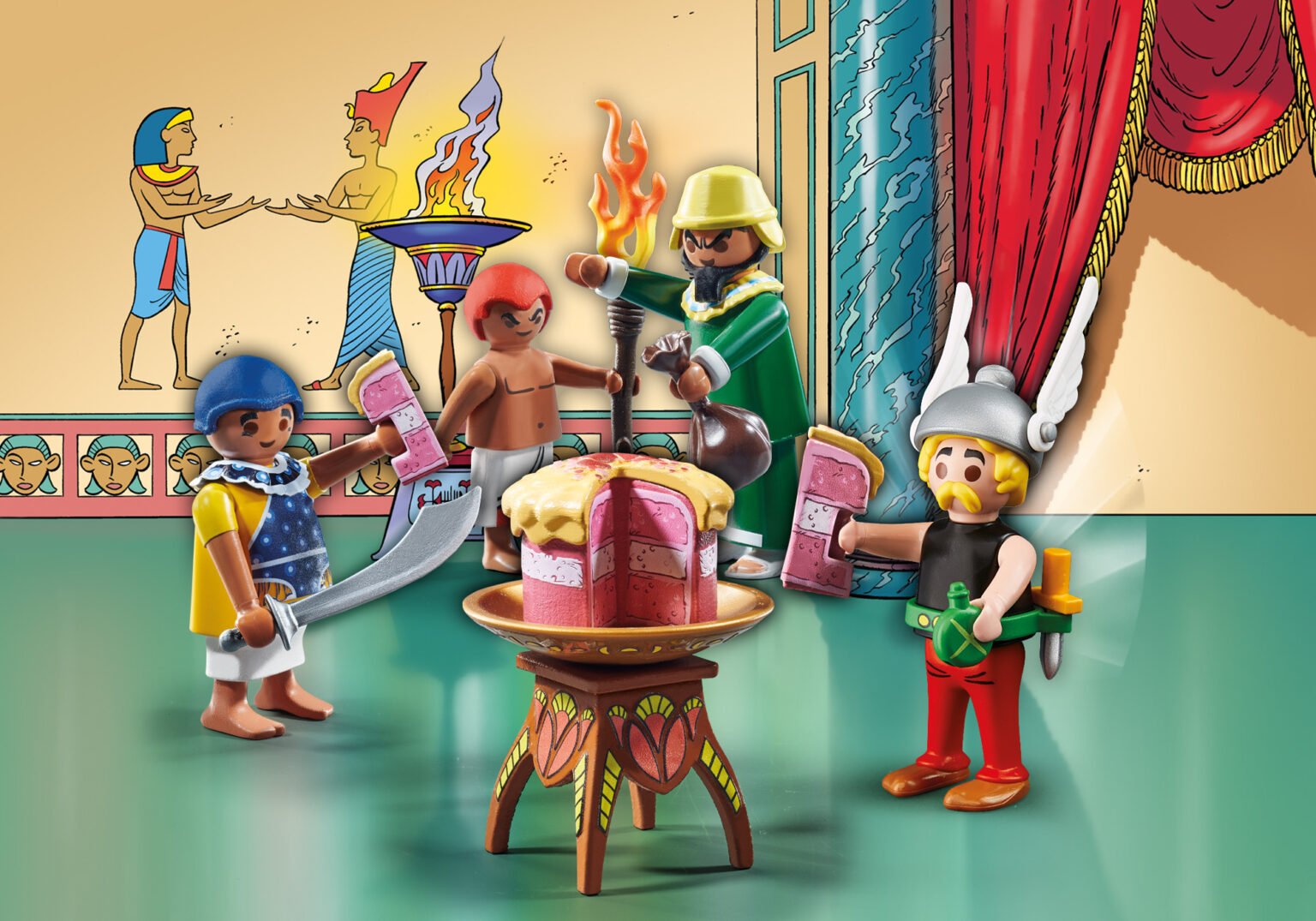 Playmobil 71269 Asterix: Artifis' poisoned cake แอสเทอริกซ์ เค้กอาบยาพิษของอาร์ทิฟิส