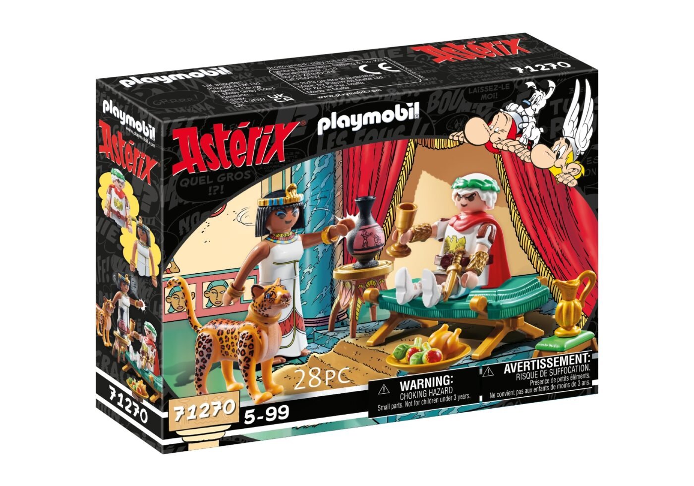 Alternative view of Playmobil 71270 Asterix Asterix: Caesar & Cleopatra แอสเทอริกซ์ ซีซาร์และคลีโอพัตรา