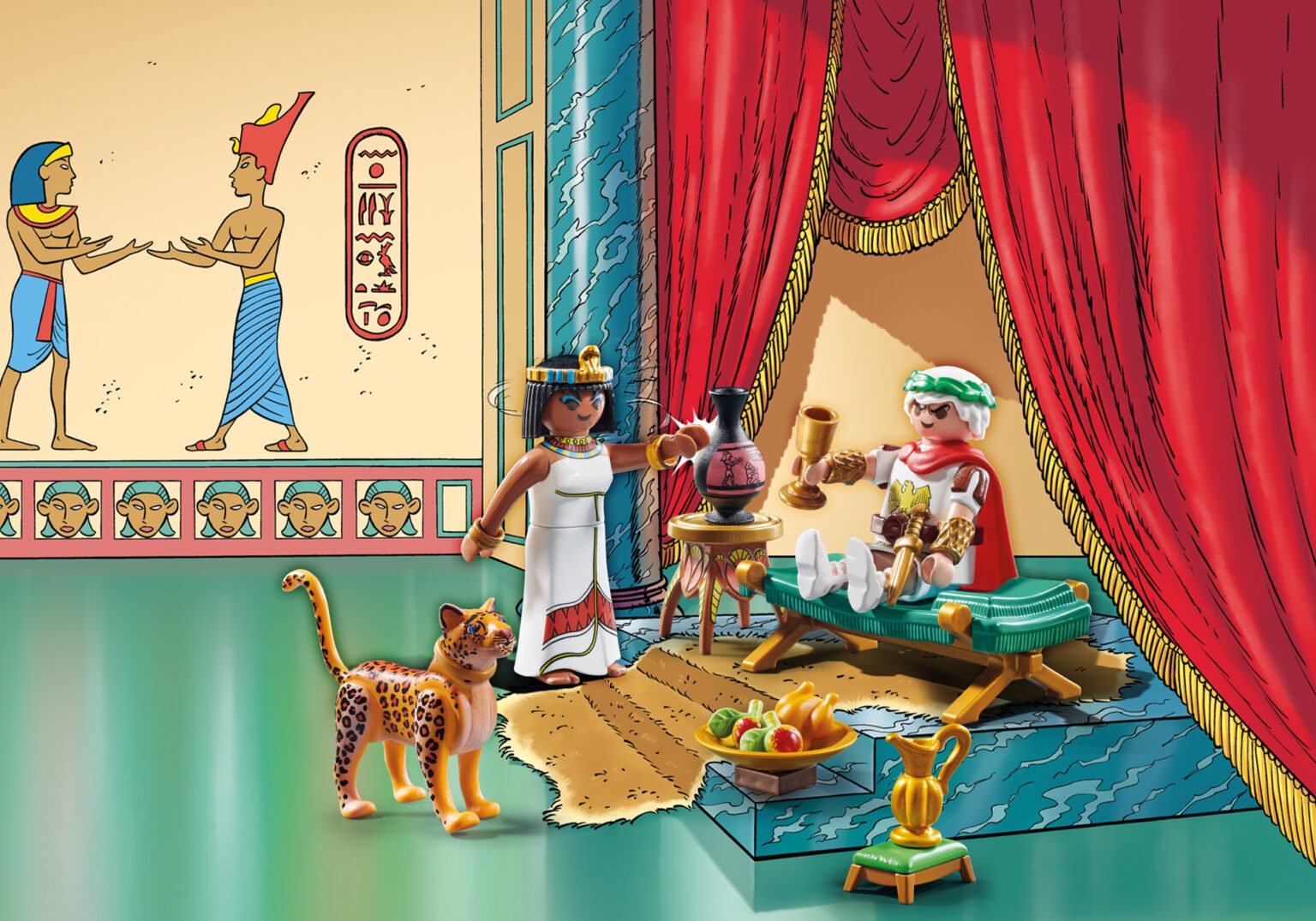 Playmobil 71270 Asterix Asterix: Caesar & Cleopatra แอสเทอริกซ์ ซีซาร์และคลีโอพัตรา