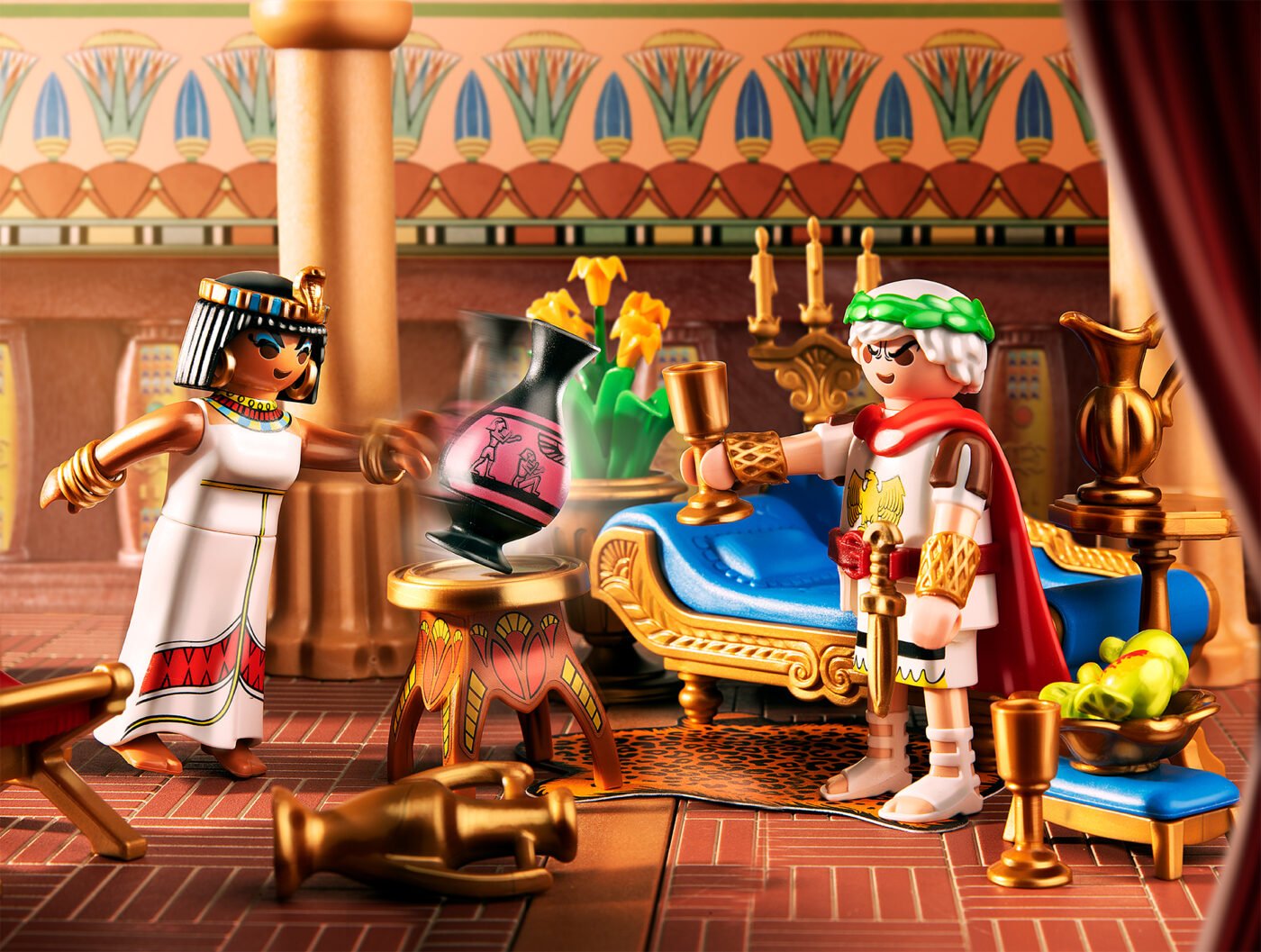Playmobil 71270 Asterix Asterix: Caesar & Cleopatra แอสเทอริกซ์ ซีซาร์และคลีโอพัตรา - Image 4