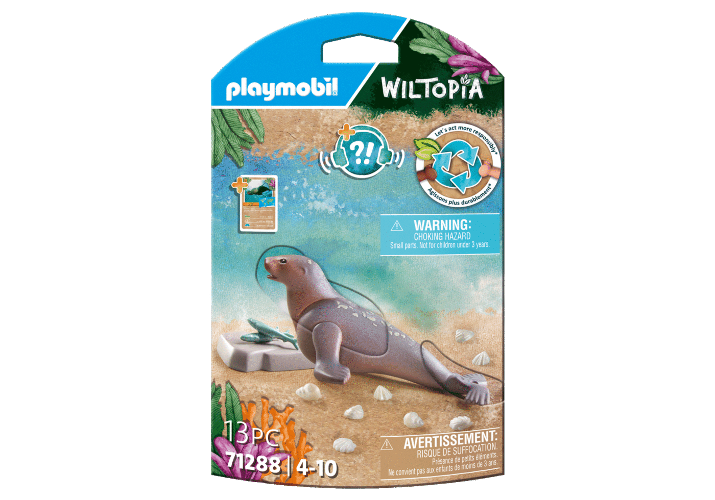 Alternative view of Playmobil 71288 Wiltopia - Sea Lion วิลโทเปีย สิงโตทะเล
