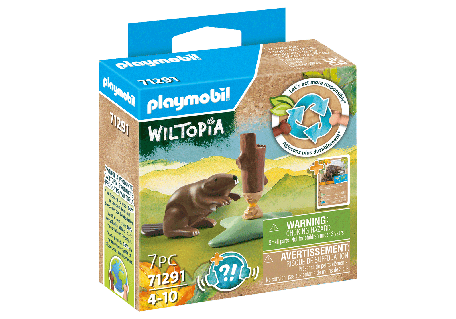 Playmobil 71291 Wiltopia - Beaver วิลโทเปีย บีเวอร์ - Image 2