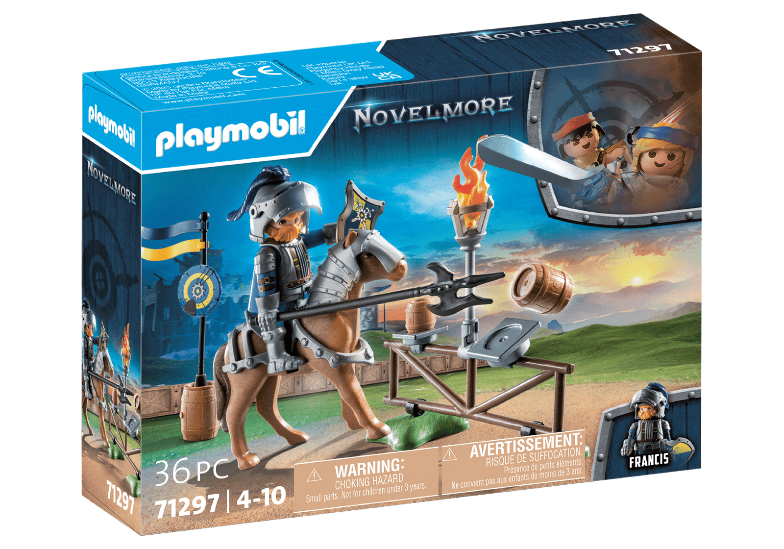 Playmobil 71297 Novelmore VII Novelmore - Medieval Jousting Area โนเวลมอร์ สนามฝึกซ้อมยุคกลาง - Image 2