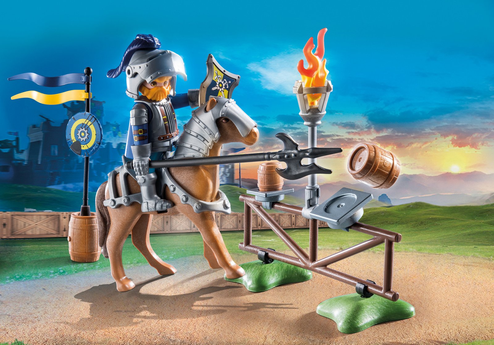 Playmobil 71297 Novelmore VII Novelmore - Medieval Jousting Area โนเวลมอร์ สนามฝึกซ้อมยุคกลาง