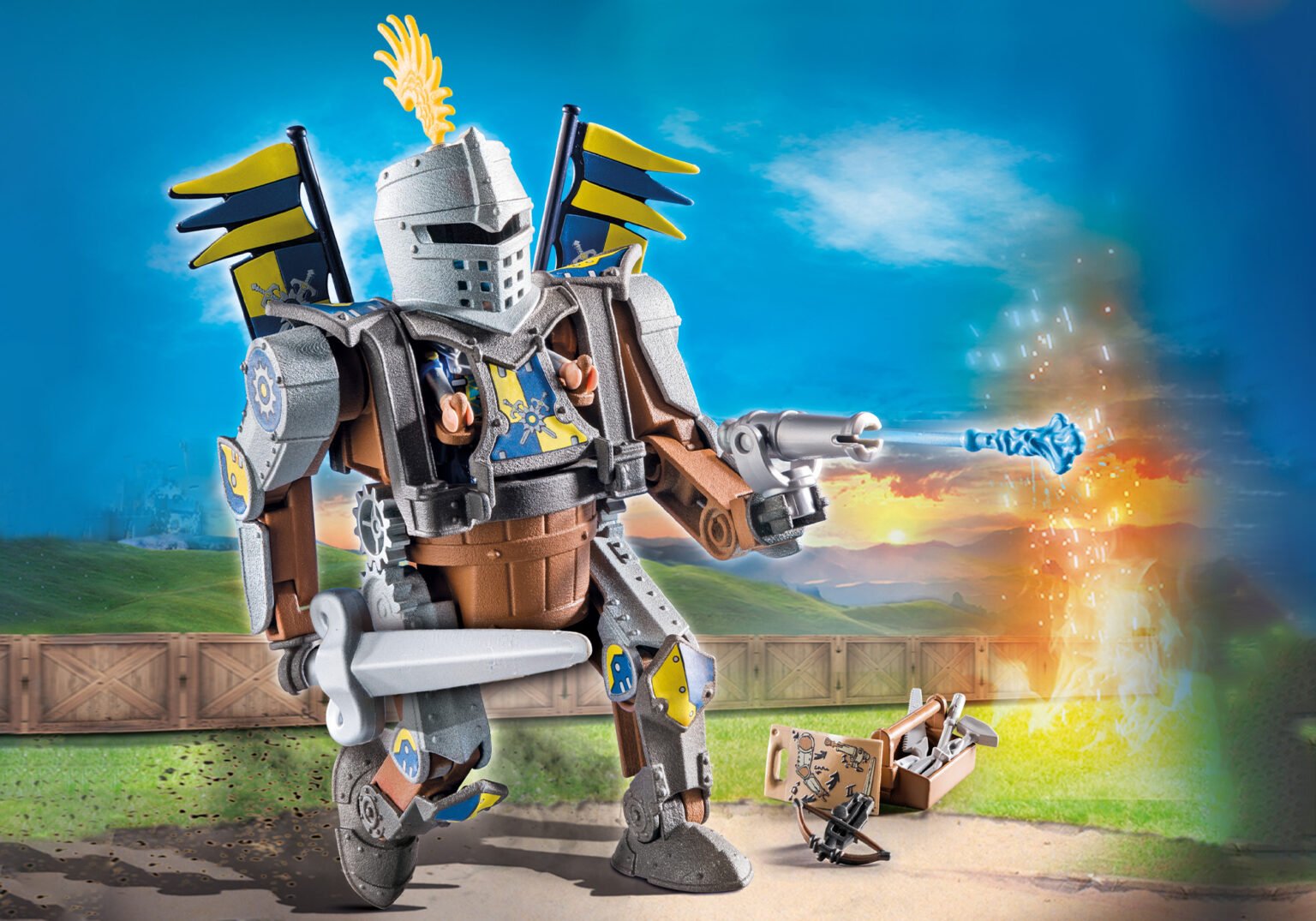 Playmobil 71300 Novelmore VII Novelmore - Combat Robot โนเวลมอร์ หุ่นยนต์ต่อสู้
