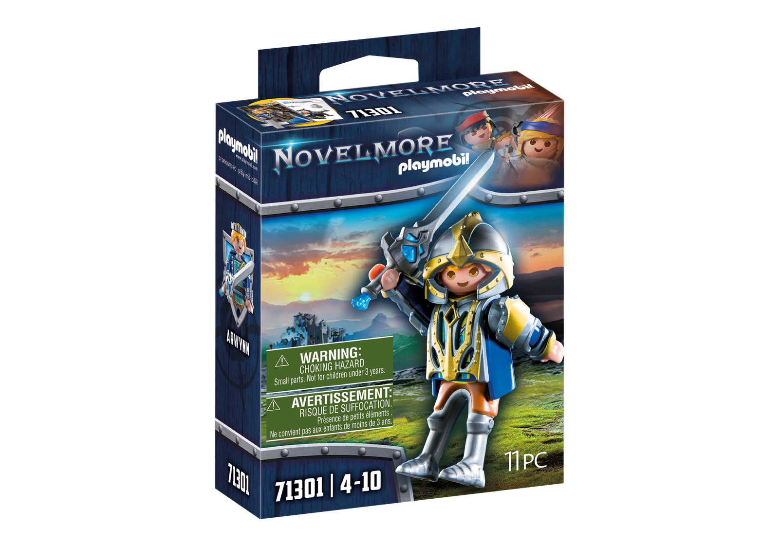 Playmobil 71301 Novelmore - Arwynn with Invincibus โนเวลมอร์ อาร์วินน์กับชุดเกราะอินวินซิบัส - Image 2
