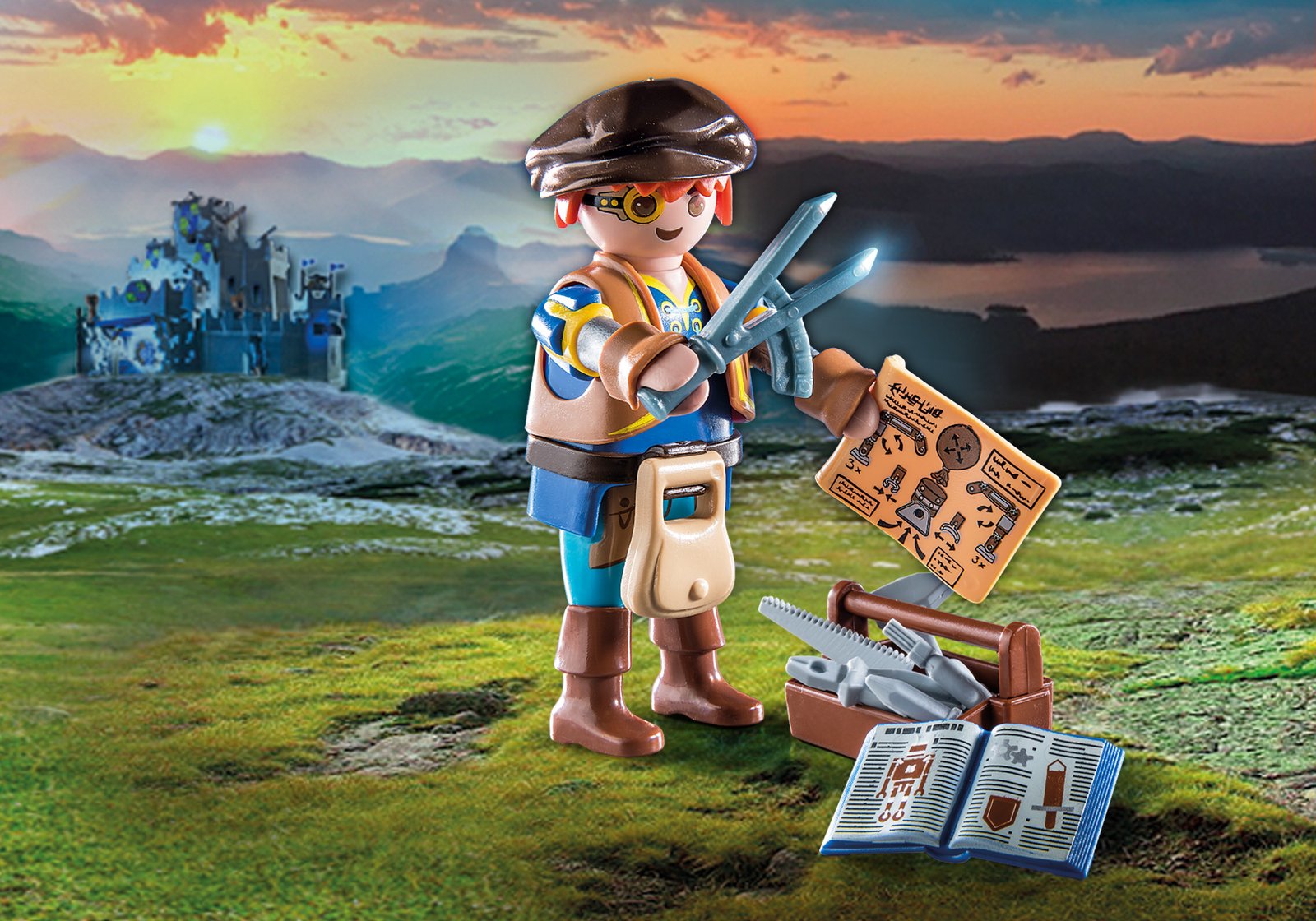 Playmobil 71302 Novelmore - Dario with Tools โนเวลมอร์ ดาริโอ้พร้อมเครื่องมือ