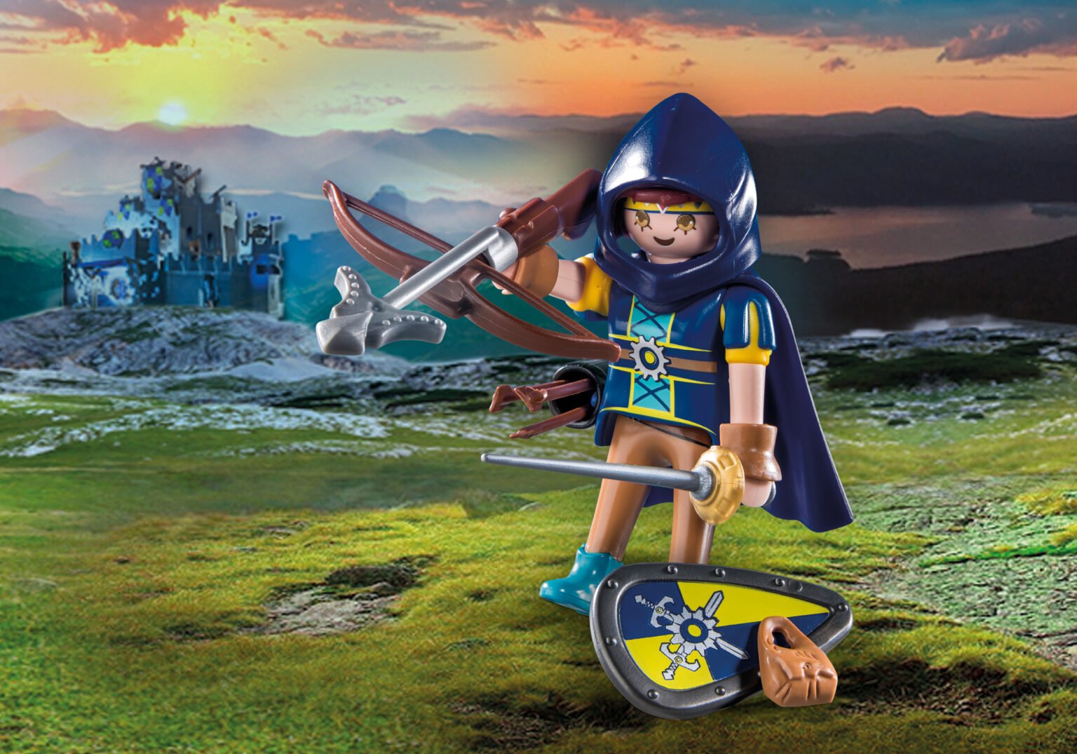 Playmobil 71303 Novelmore - Gwynn with Combat Equipment โนเวลมอร์ กวินน์กับอุปกรณ์ต่อสู้