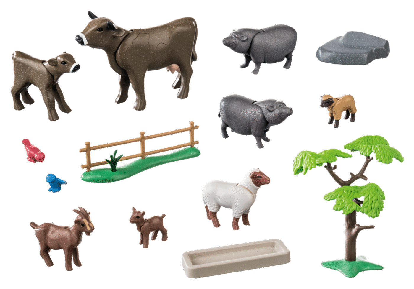 Playmobil 71307 Farm II Animal Enclosure ของเล่นบทบาทสมมติ ฟาร์ม2 สัตว์เลี้ยงในฟาร์ม - Image 3