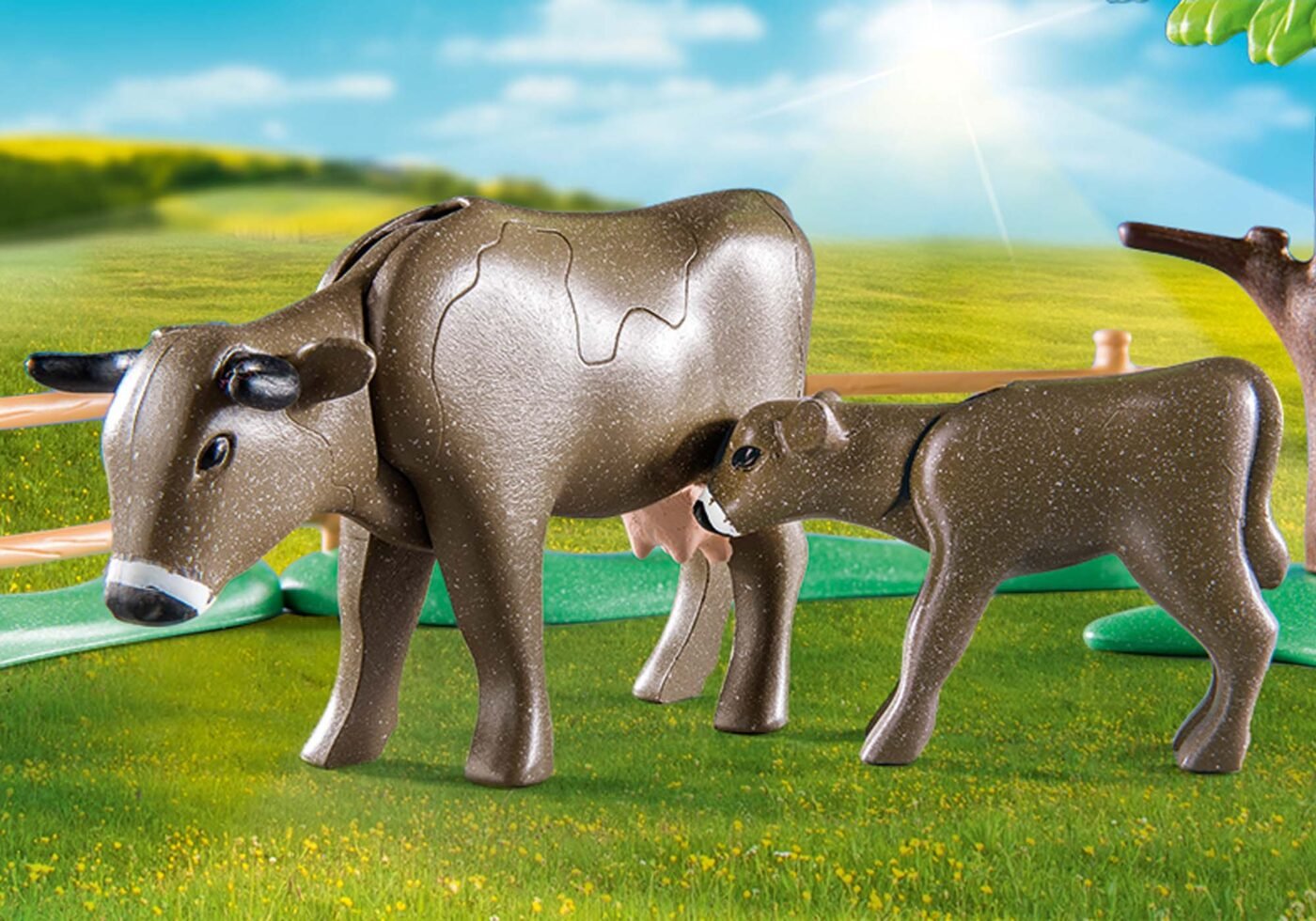 Playmobil 71307 Farm II Animal Enclosure ของเล่นบทบาทสมมติ ฟาร์ม2 สัตว์เลี้ยงในฟาร์ม - Image 5