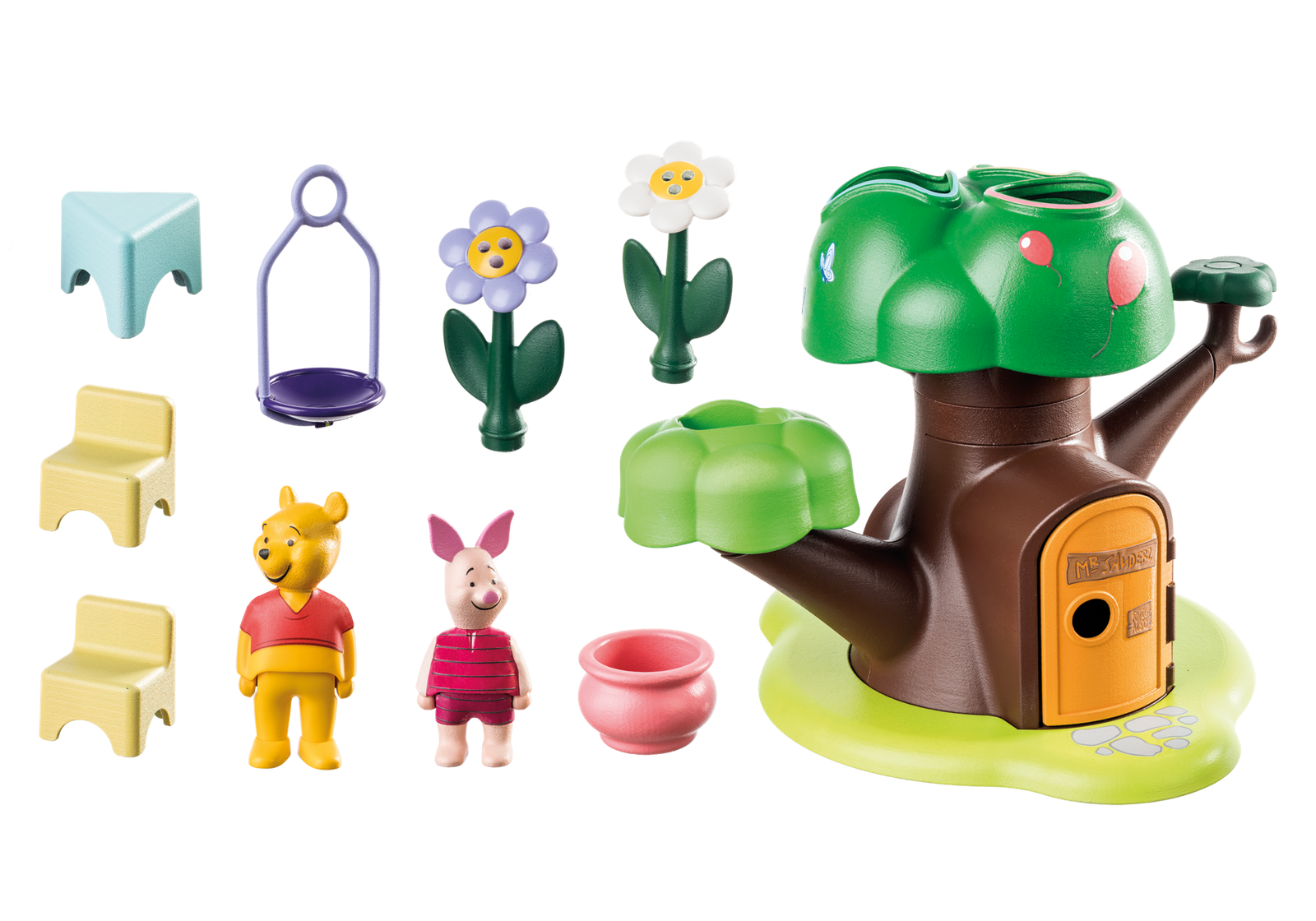 Playmobil 71316 1.2.3 & Disney: Winnie's & Piglet's Tree House 123 ดิสนีย์ บ้านต้นไม้ของ วินนี่ & พิกเล็ต - Image 3