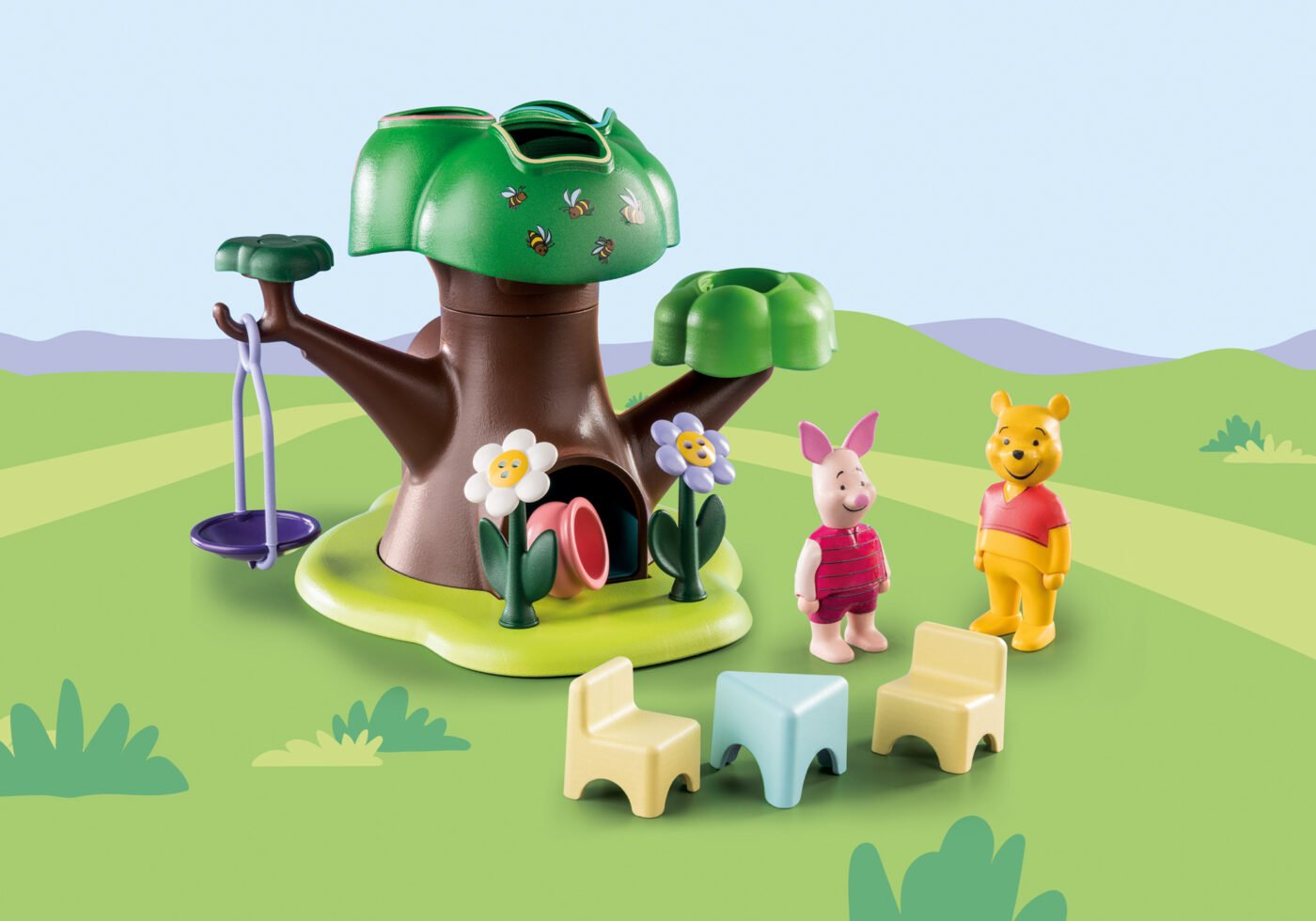 Playmobil 71316 1.2.3 & Disney: Winnie's & Piglet's Tree House 123 ดิสนีย์ บ้านต้นไม้ของ วินนี่ & พิกเล็ต - Image 4